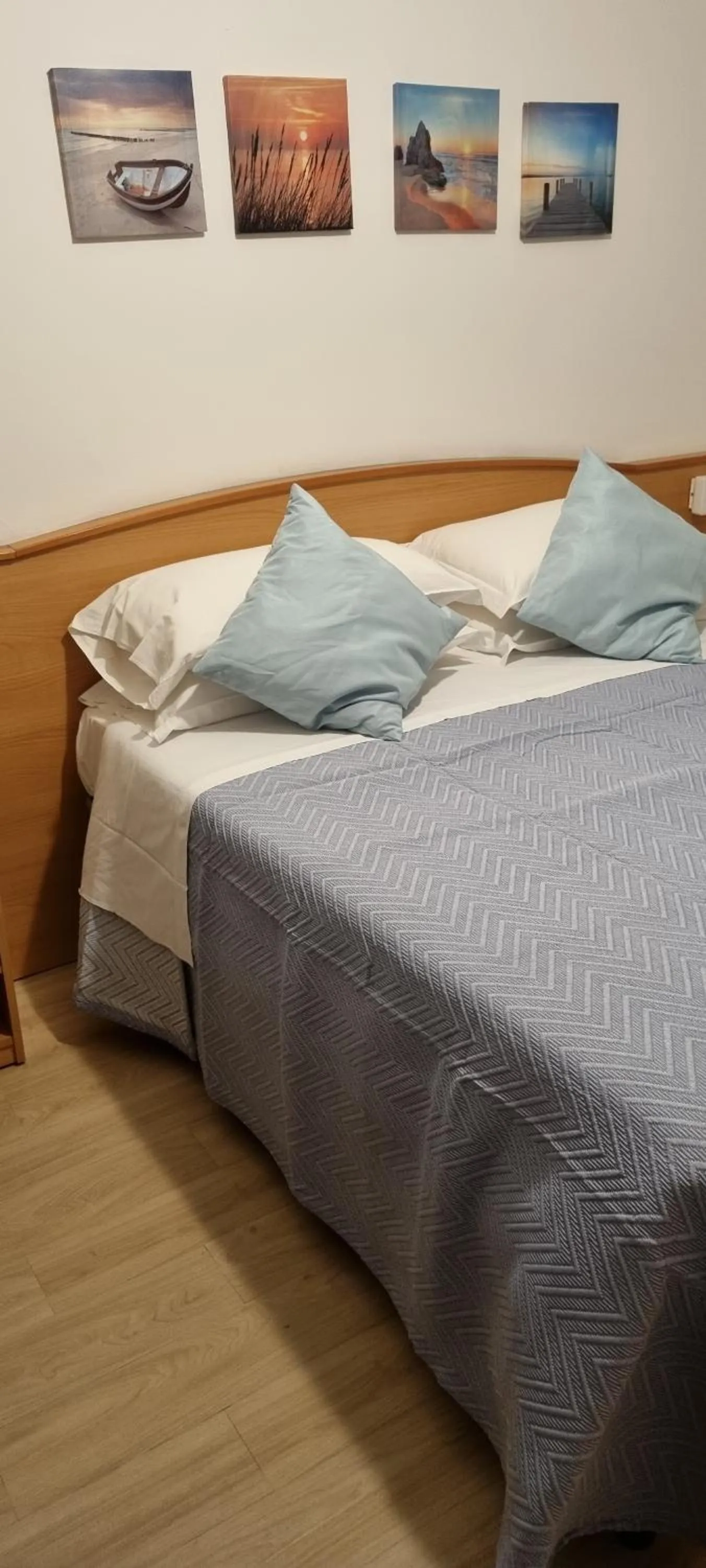 Bed in Hotel Mare Blu -- boutique