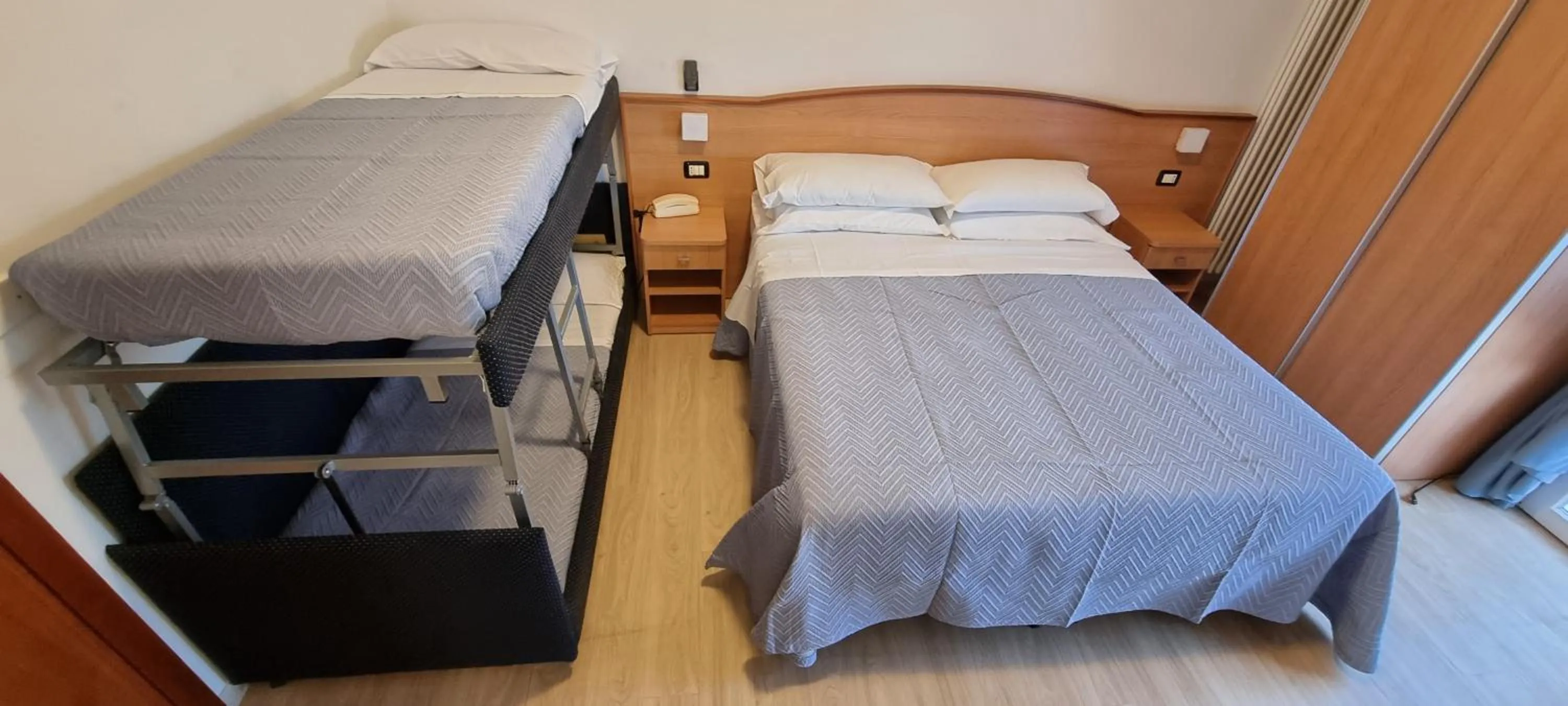 Bed in Hotel Mare Blu -- boutique