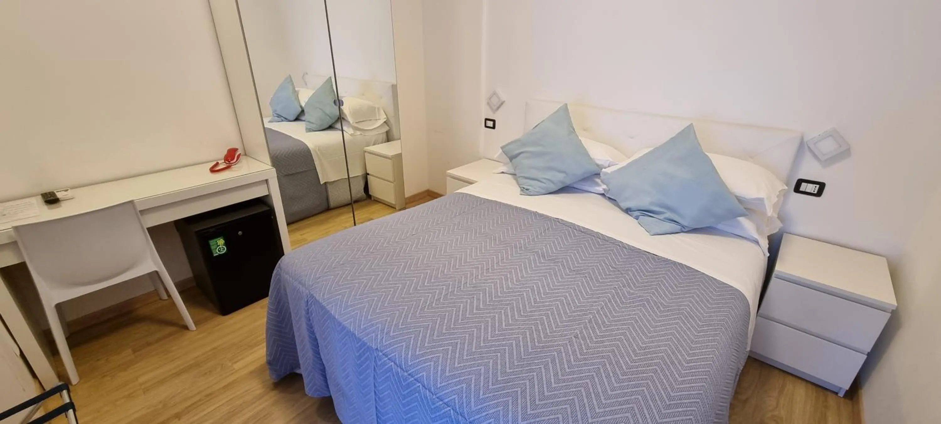 Bed in Hotel Mare Blu -- boutique