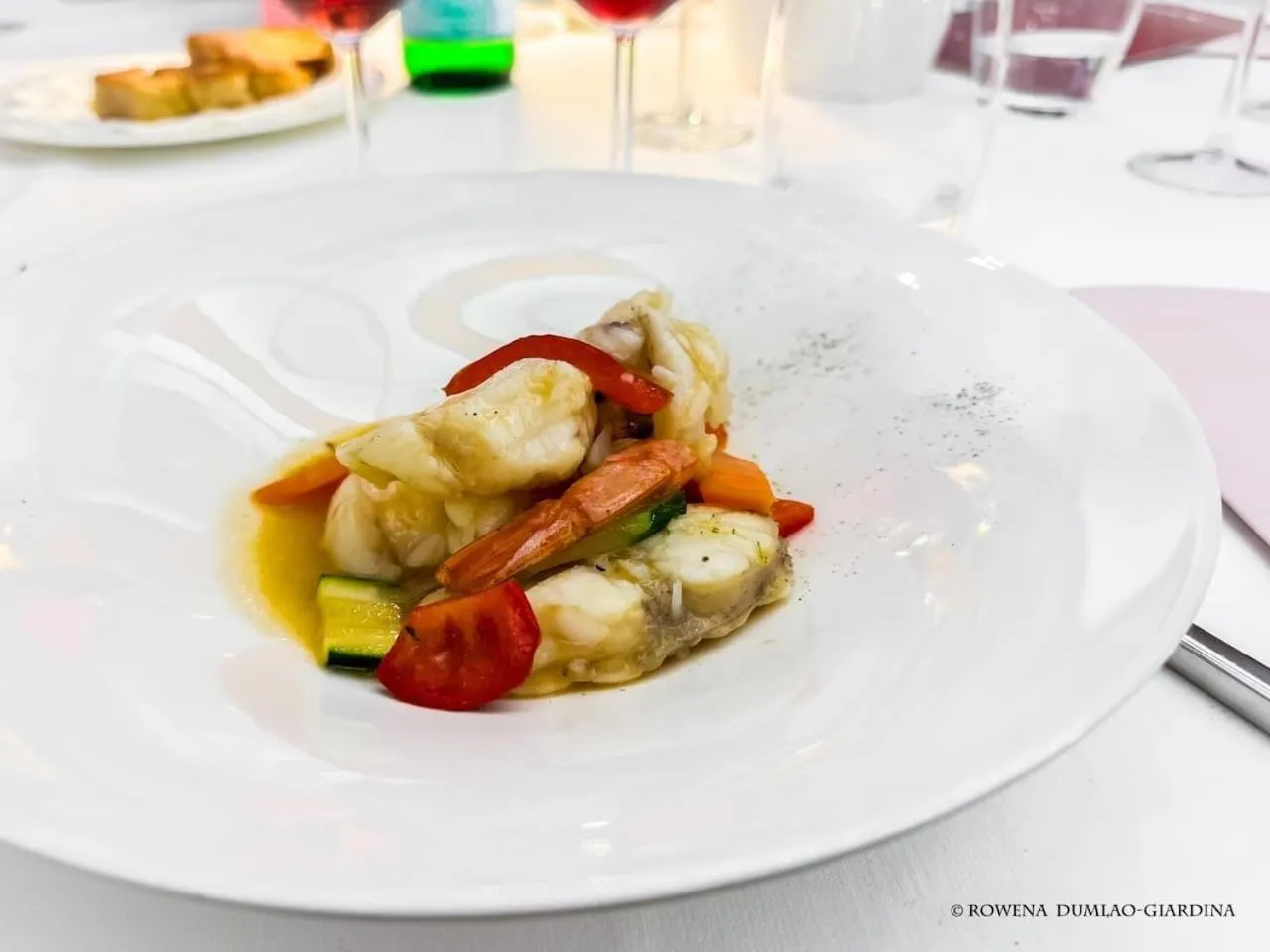 Food in Hotel Cristallo