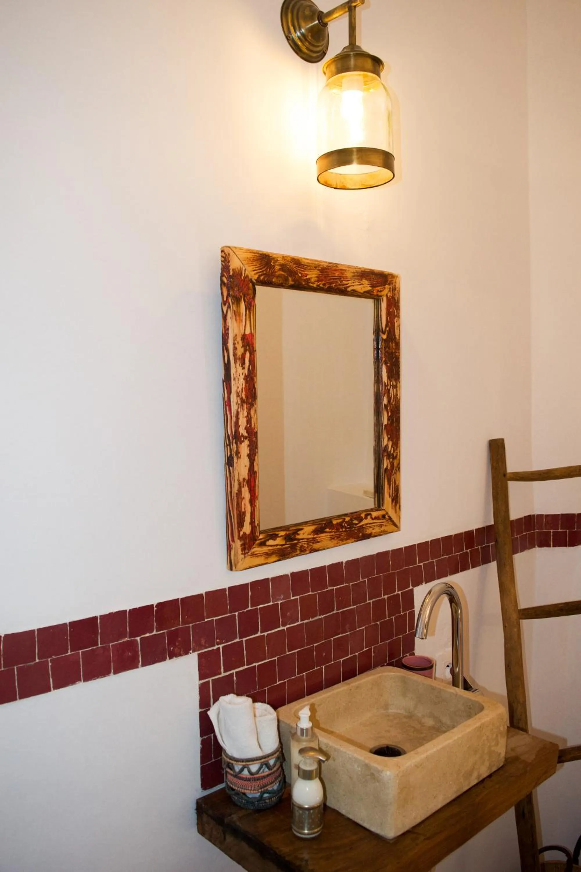 Bathroom in Riad Le Khan Mogador
