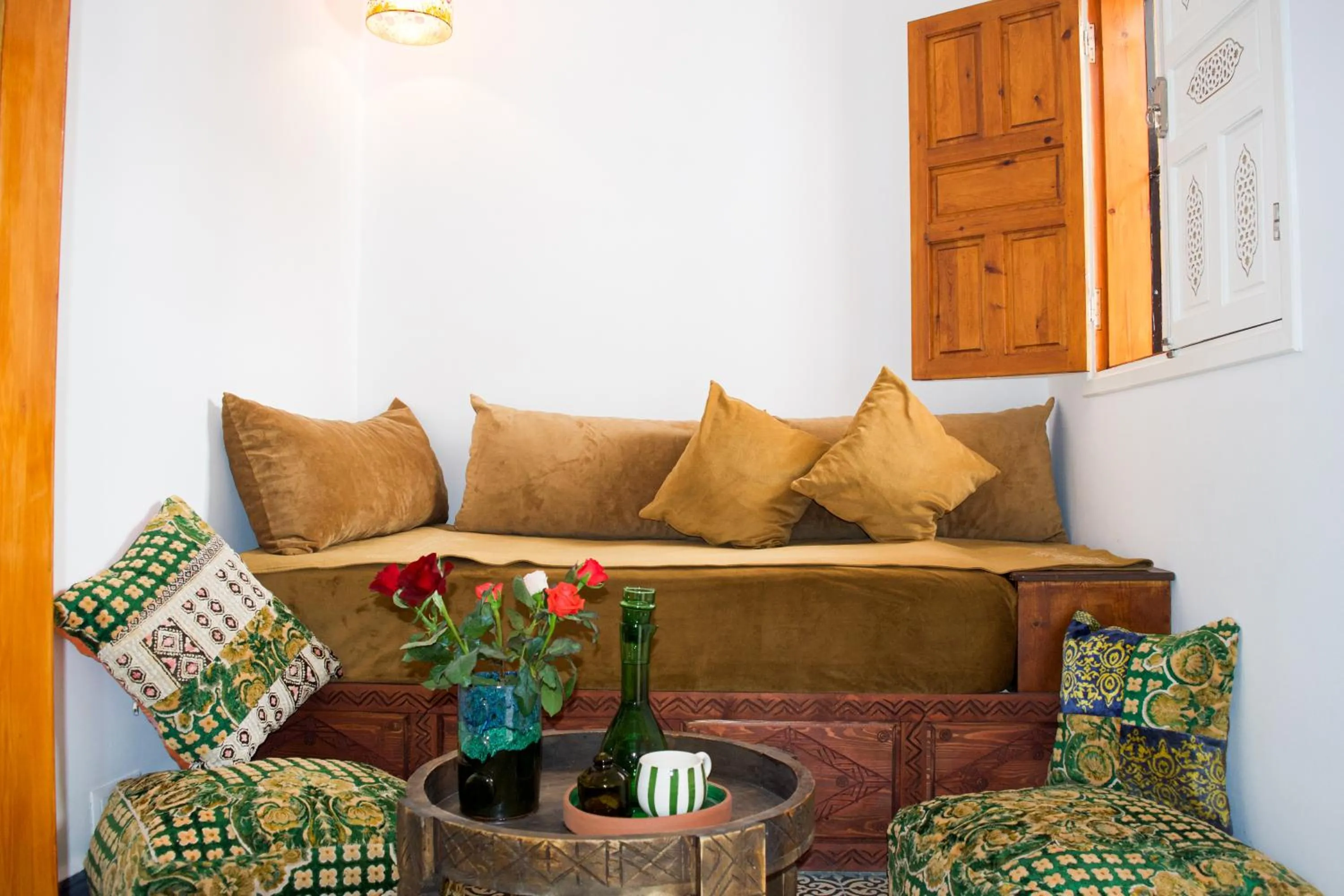 Living room in Riad Le Khan Mogador