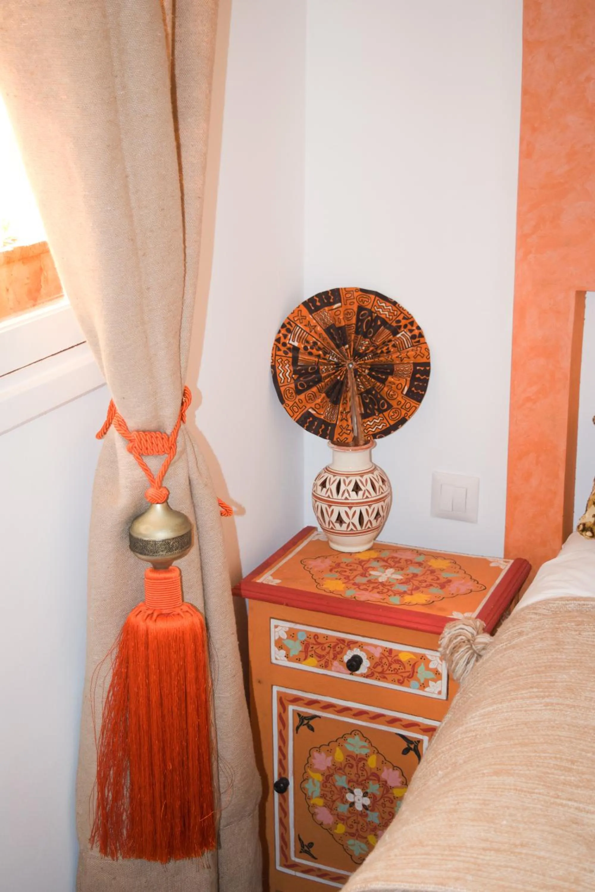 Bed in Riad Le Khan Mogador