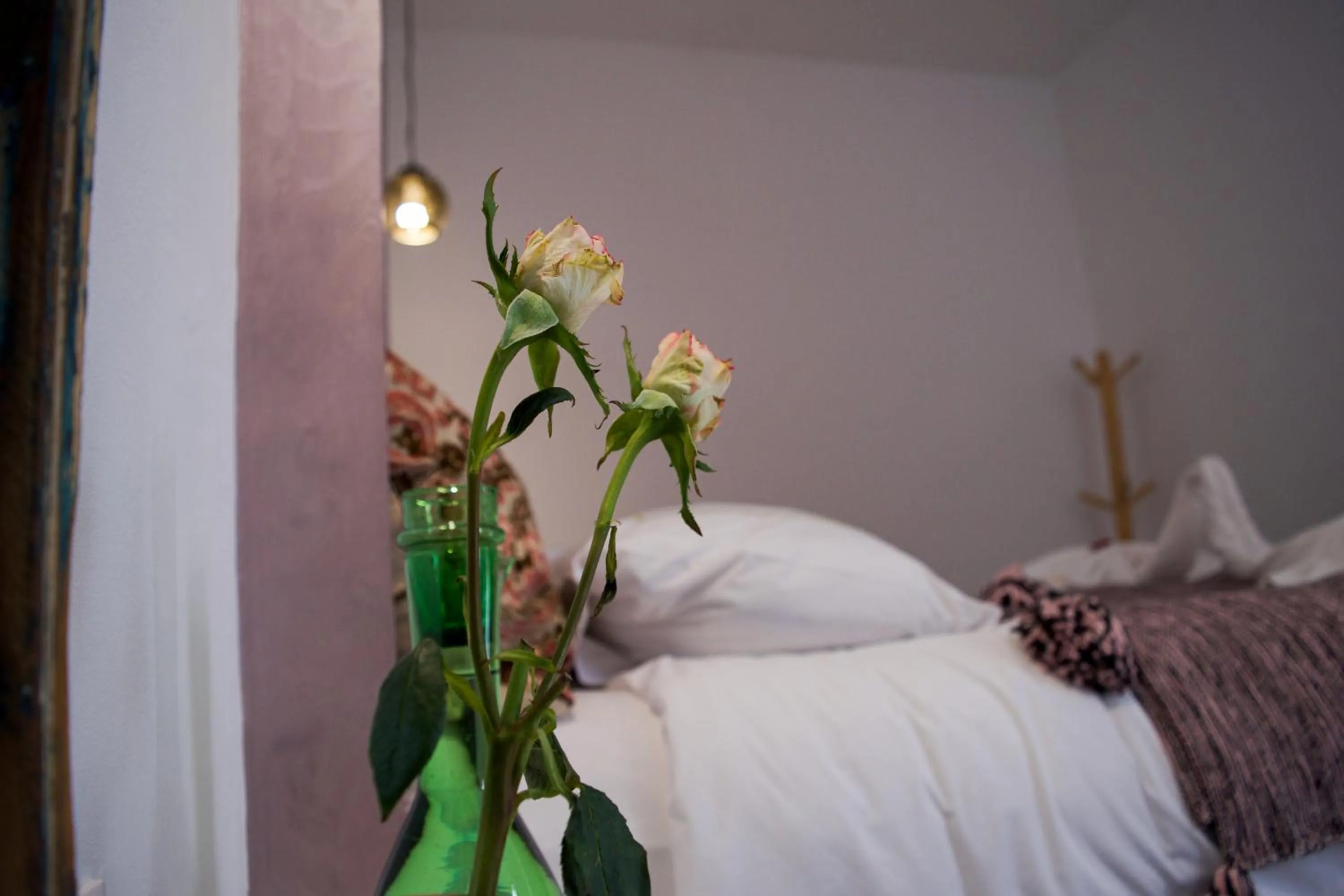 Bed in Riad Le Khan Mogador