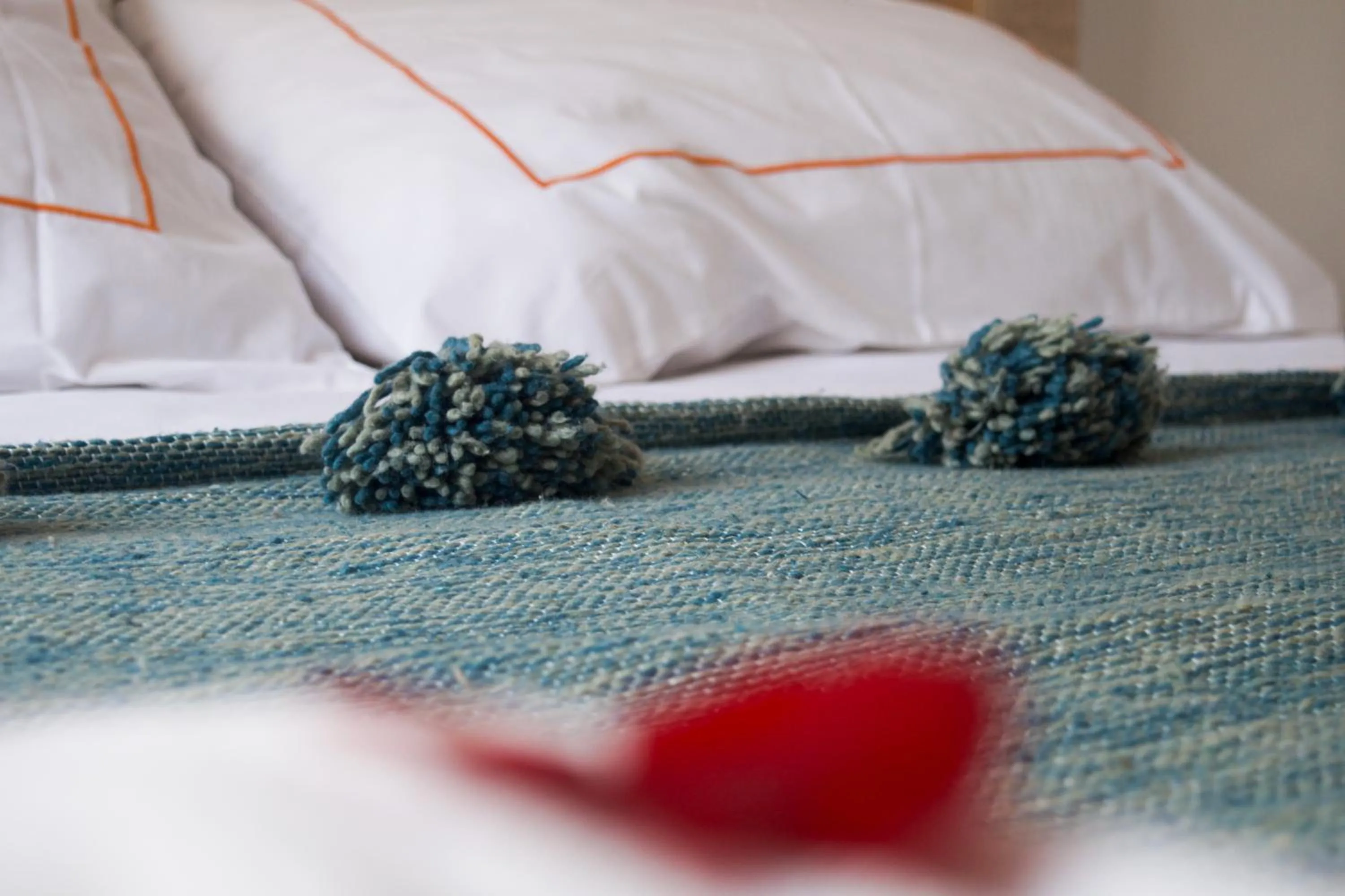 Bed in Riad Le Khan Mogador