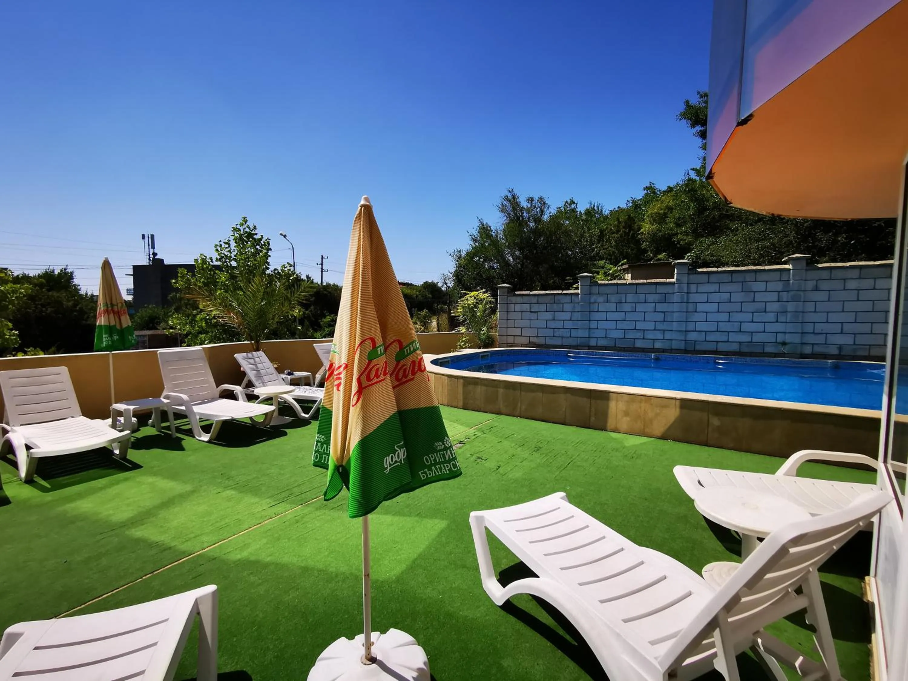 Balcony/Terrace in HOTEL PARIS Relax Zone