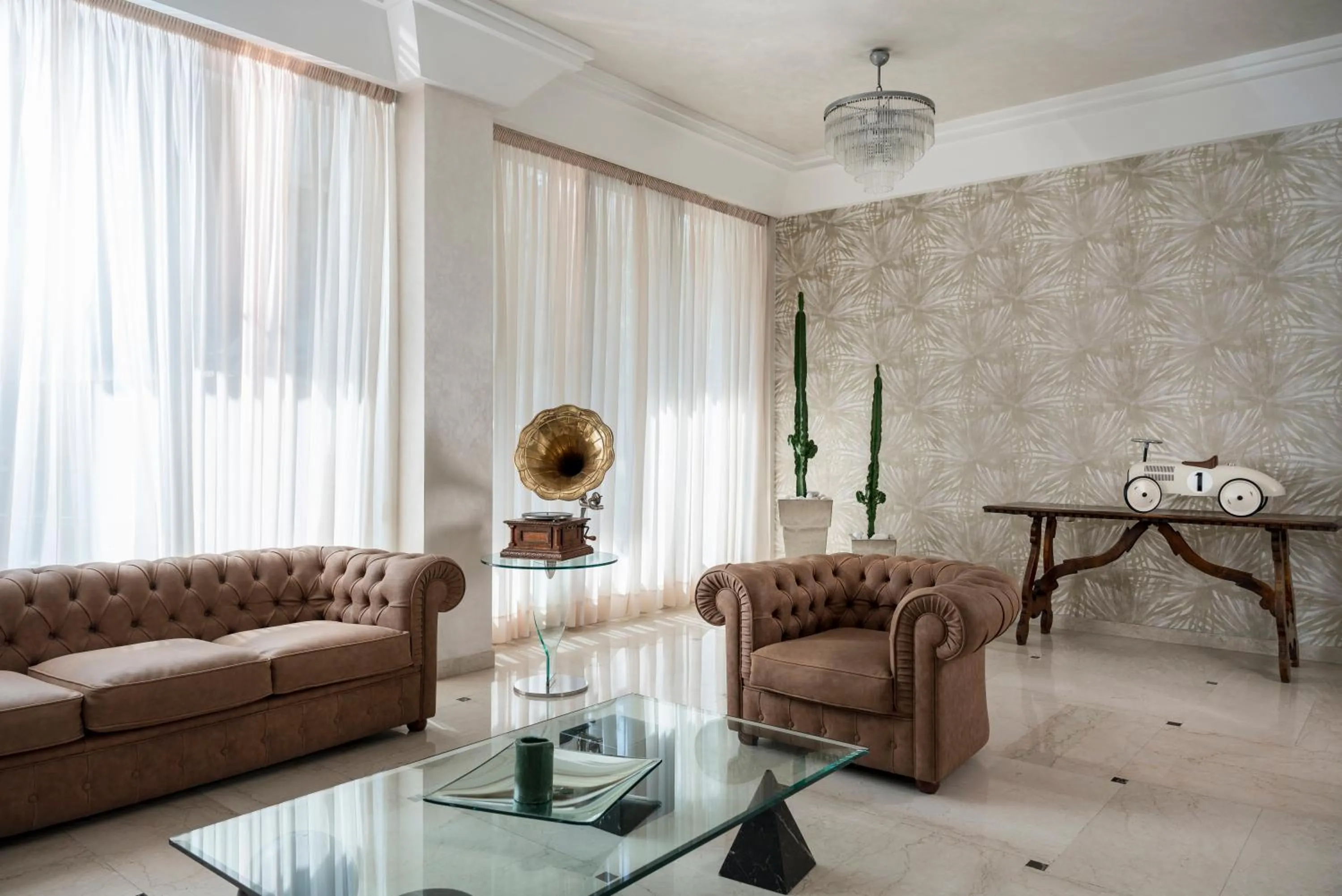 Lobby or reception in Hotel Du Soleil