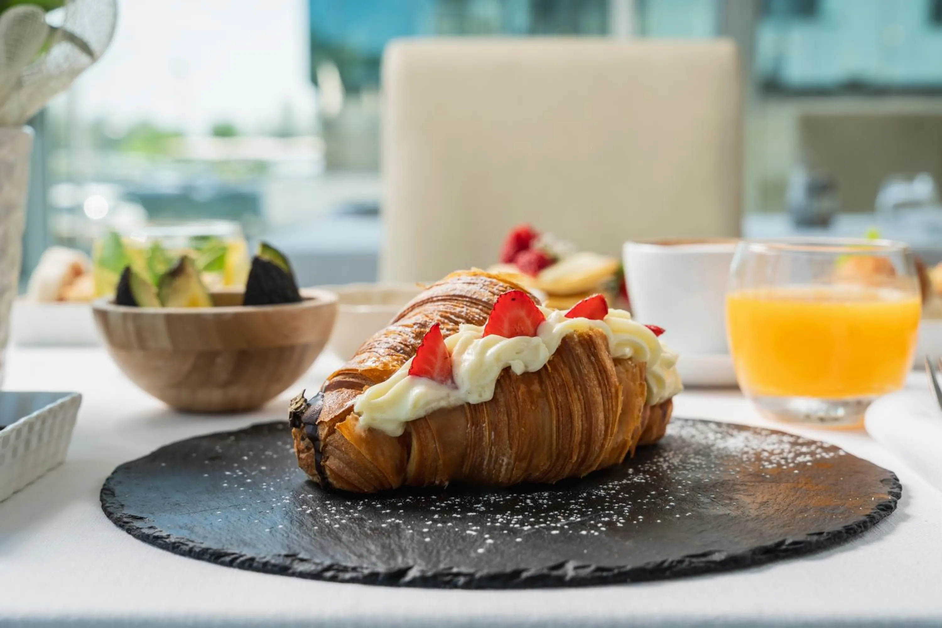 Food in Hotel Du Soleil