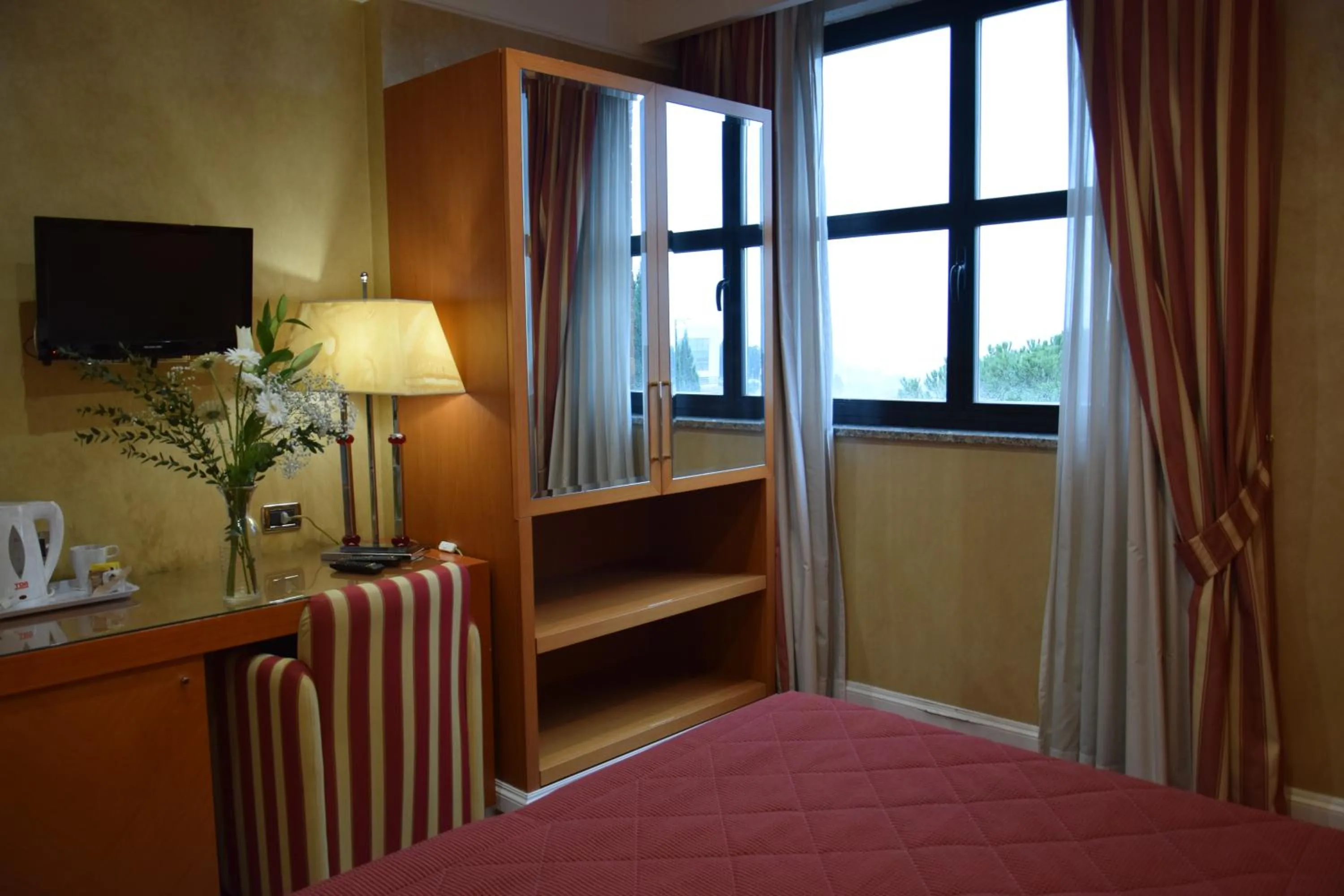 Bed in Hotel Perusia