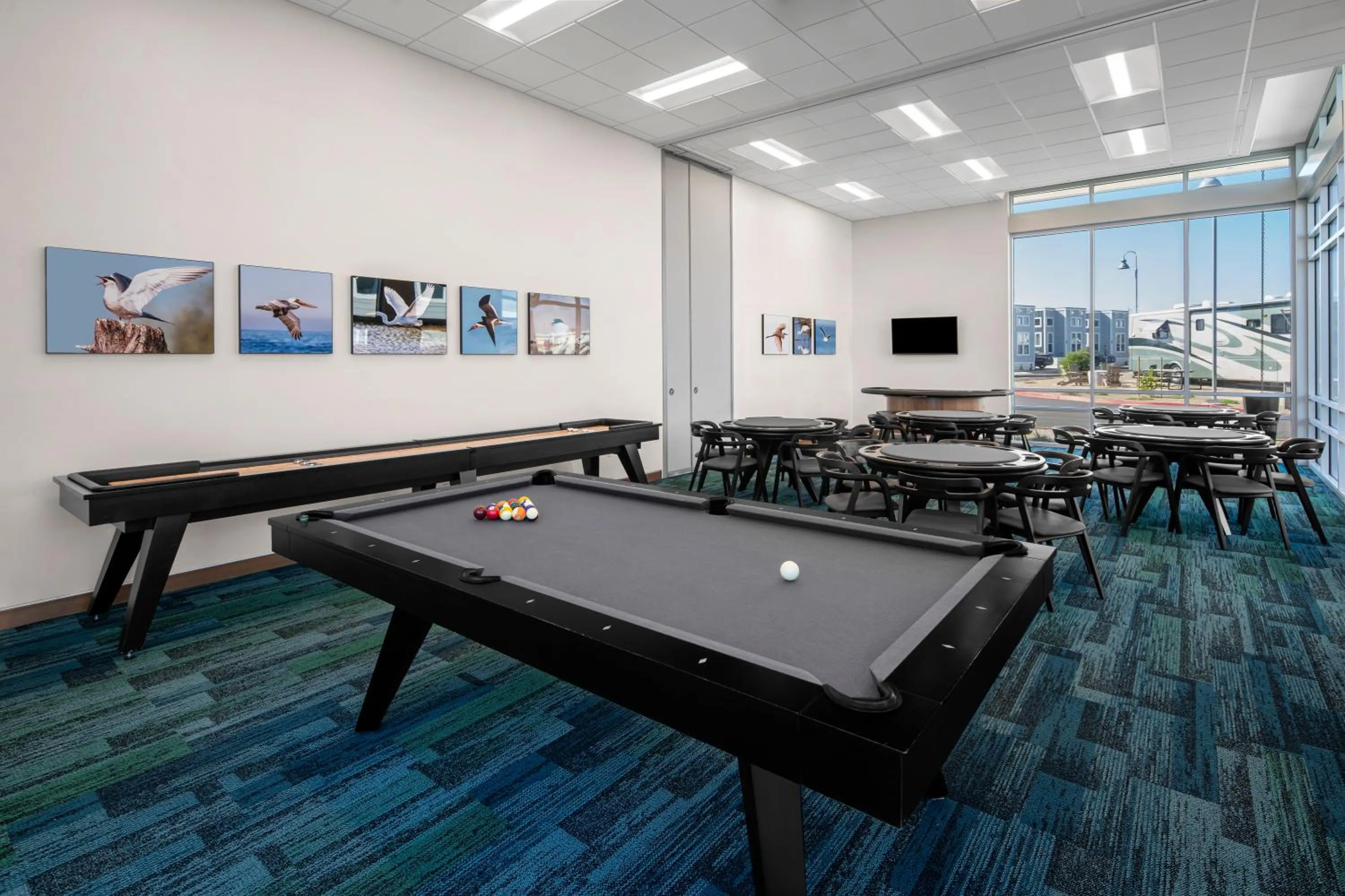 Billiard in Sun Outdoors San Diego Bay