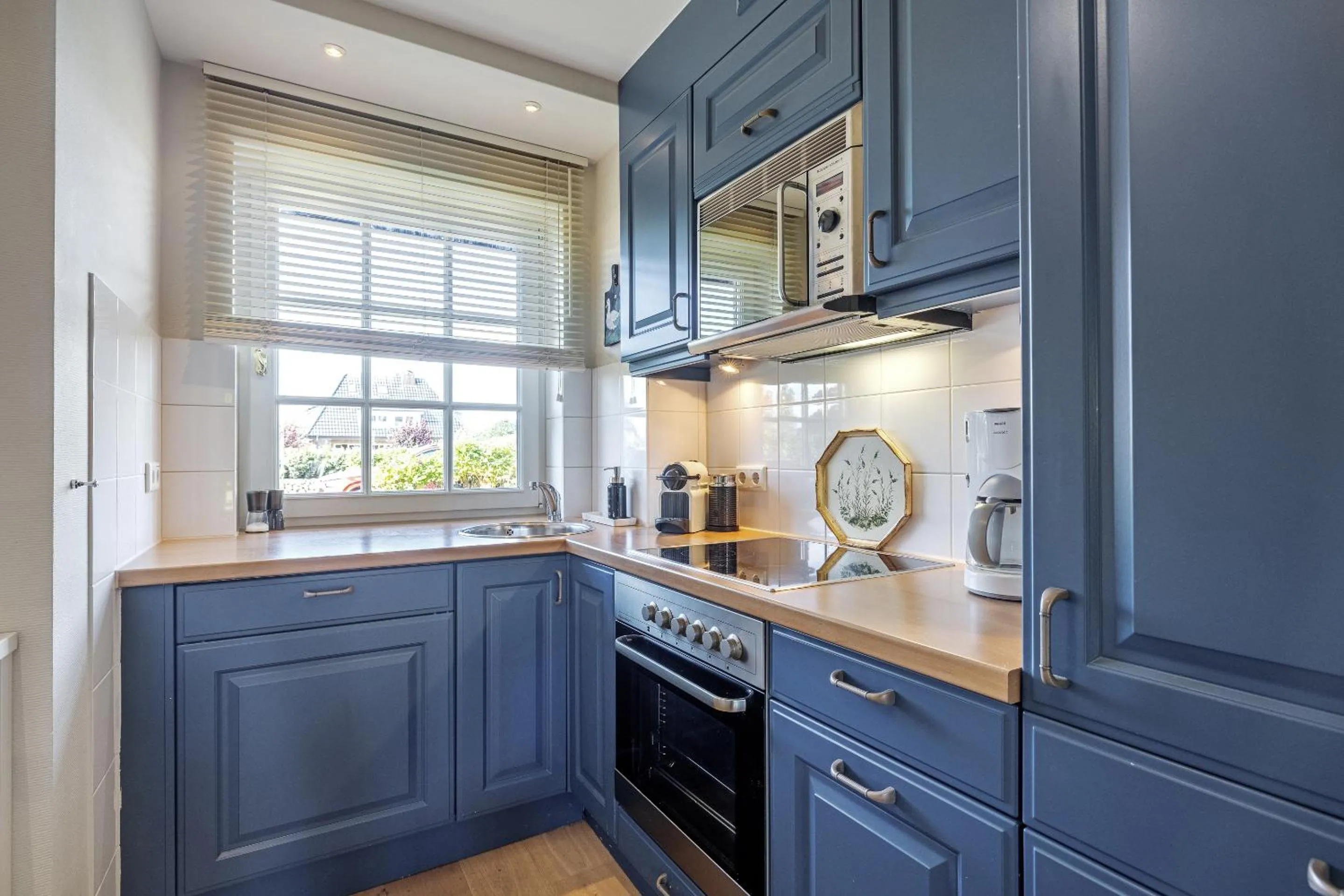 Kitchen or kitchenette in Landhaus Weidenstieg App 2