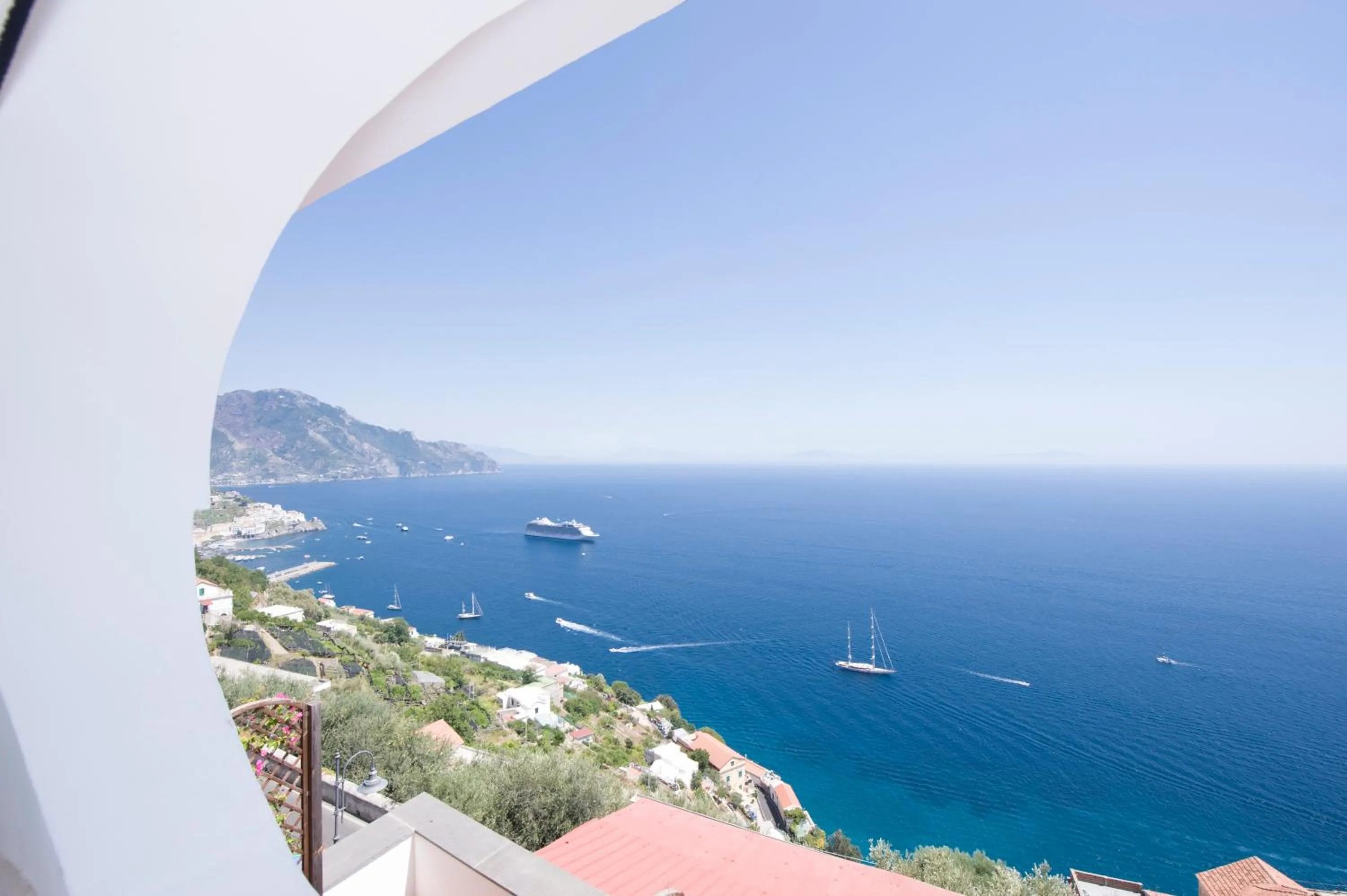 Sea view in Hotel Villa Felice Relais