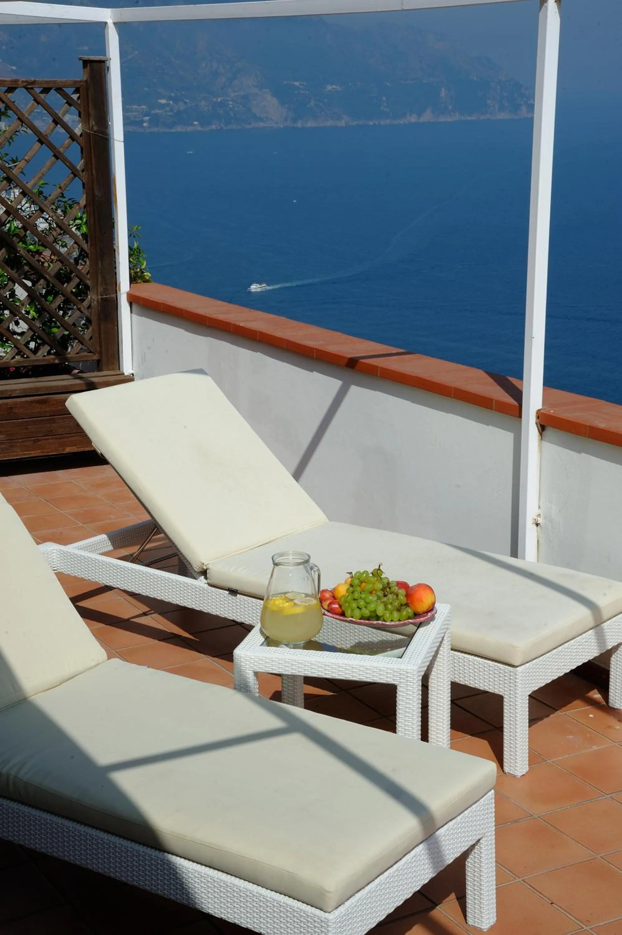 Solarium in Hotel Villa Felice Relais