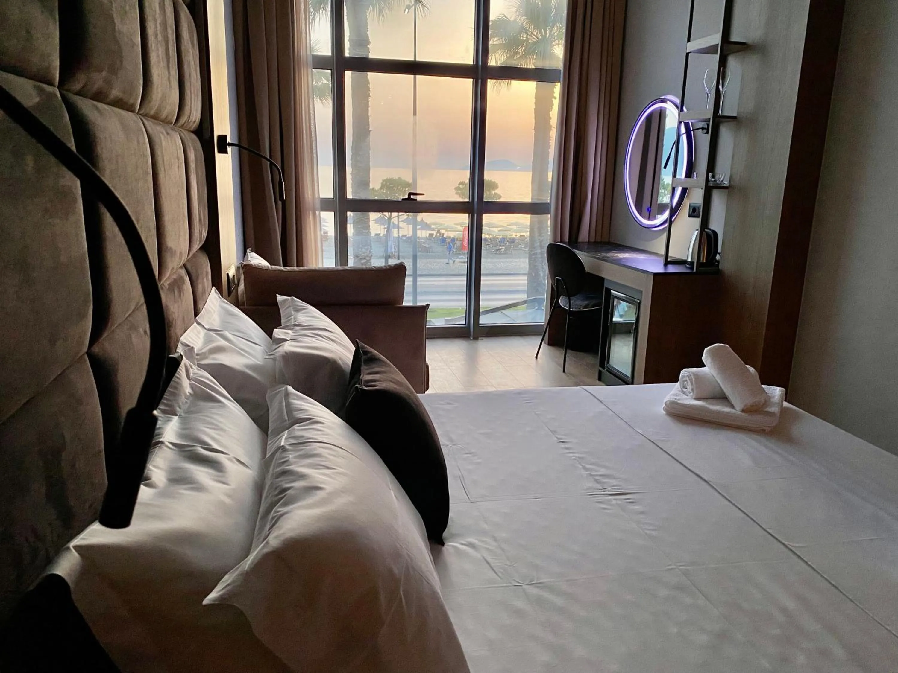 Seating area in ELMAR HOTEL