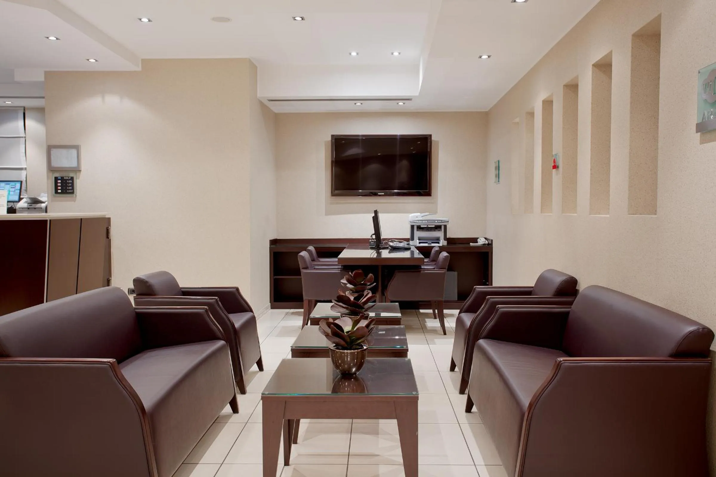 Seating area in Hotel Nord