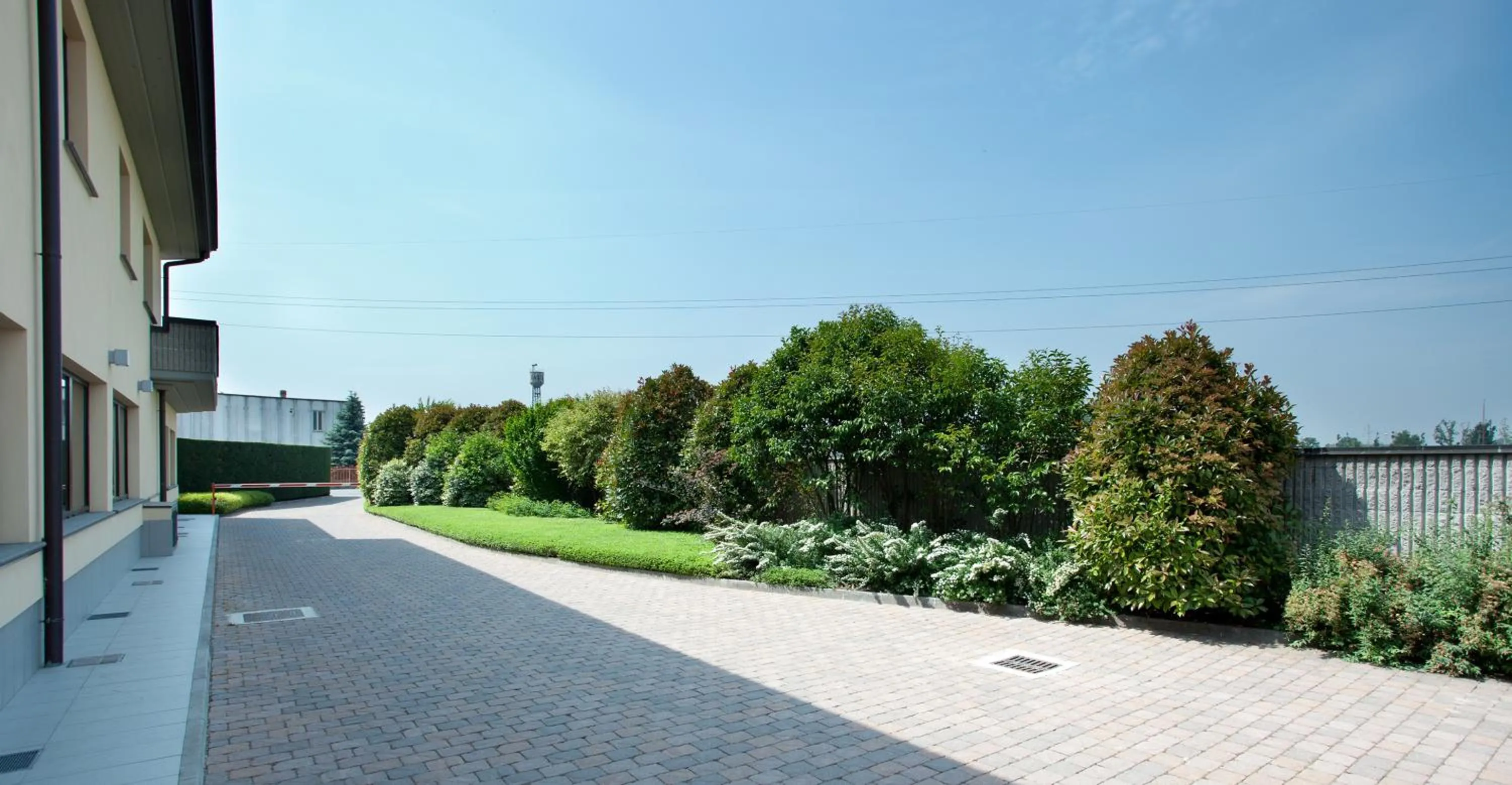 Garden view in Hotel Nord