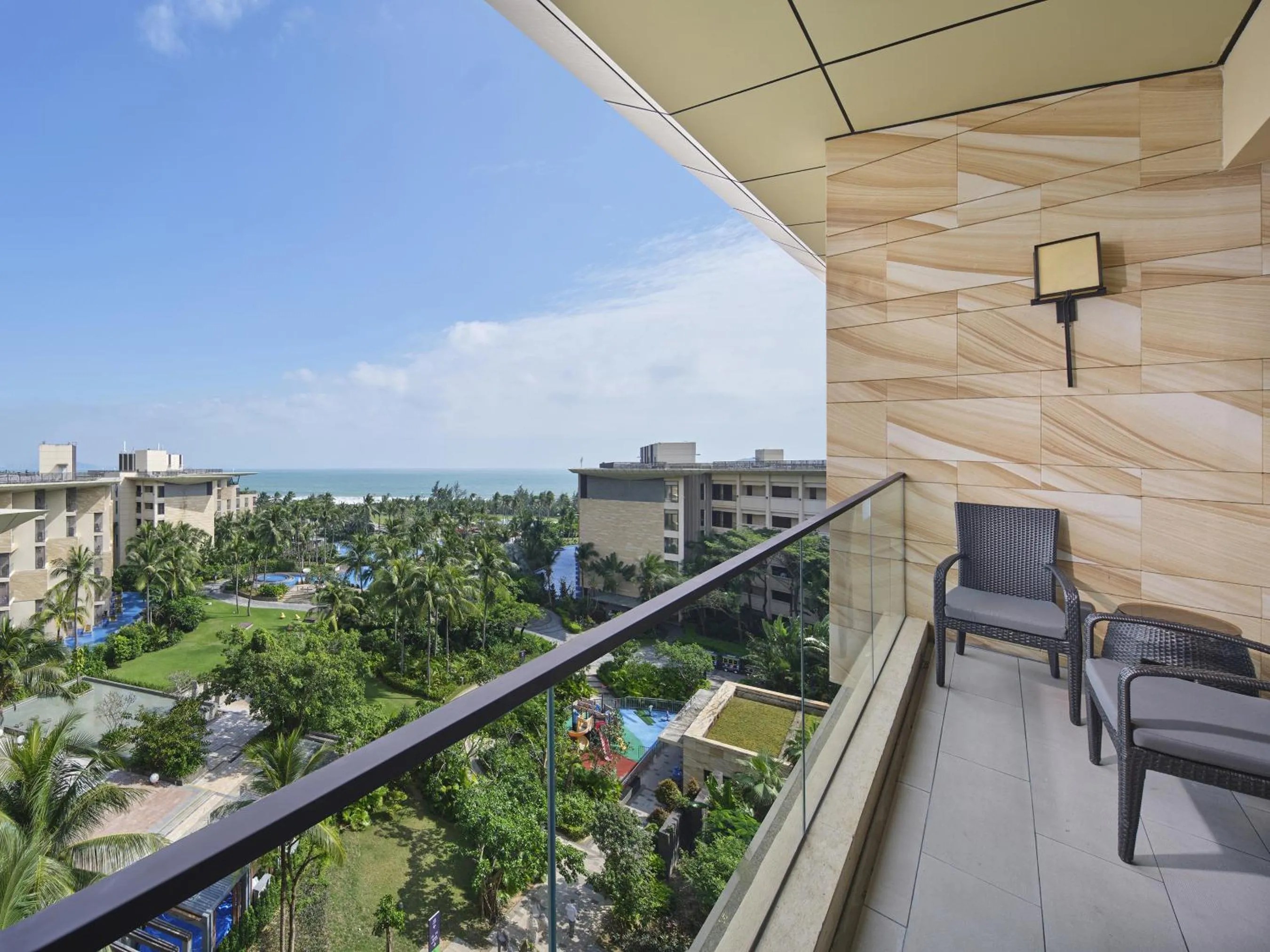 Balcony/Terrace in Wanda Realm Resort Sanya Haitang Bay