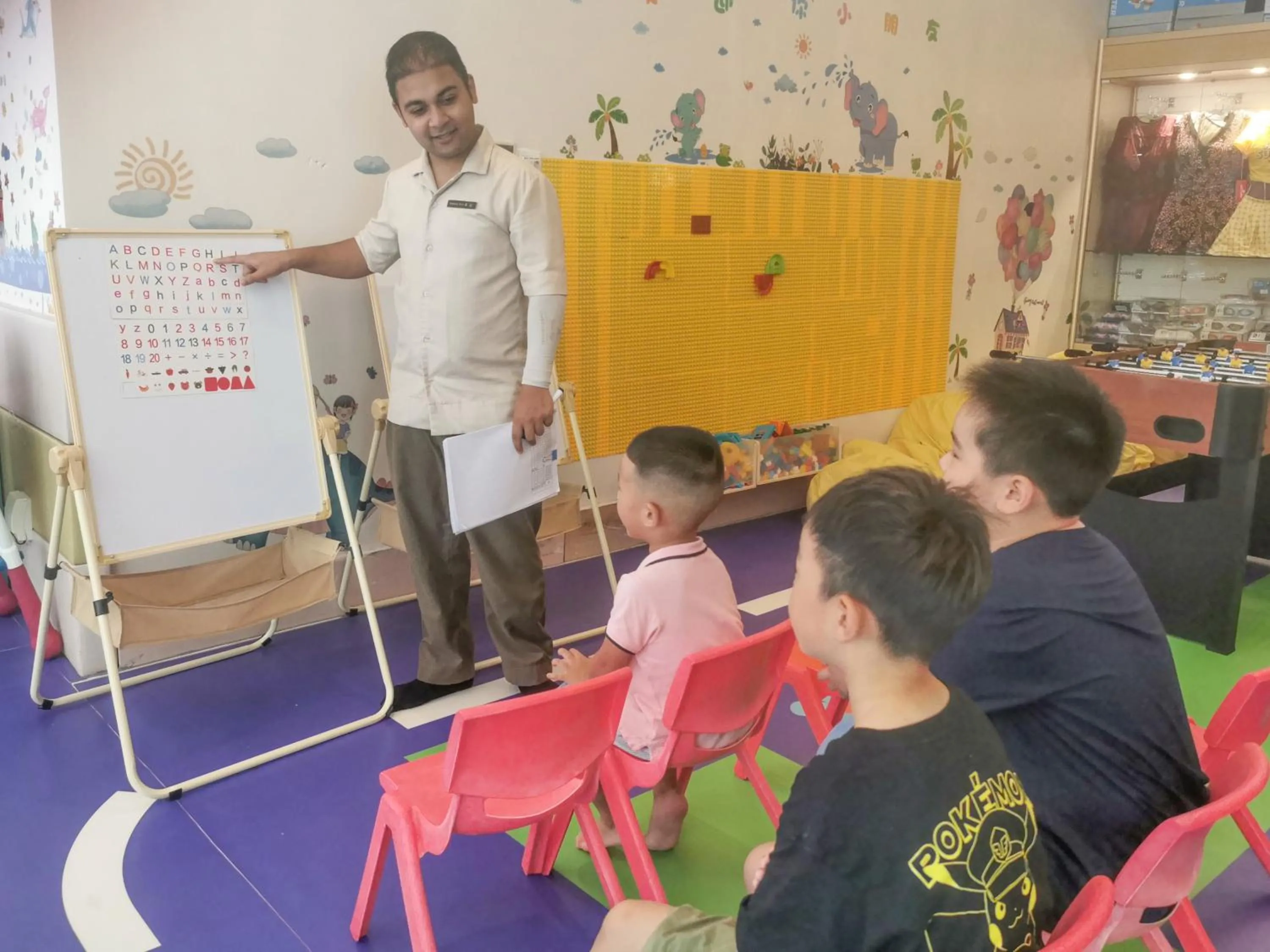 Children play ground in Wanda Realm Resort Sanya Haitang Bay