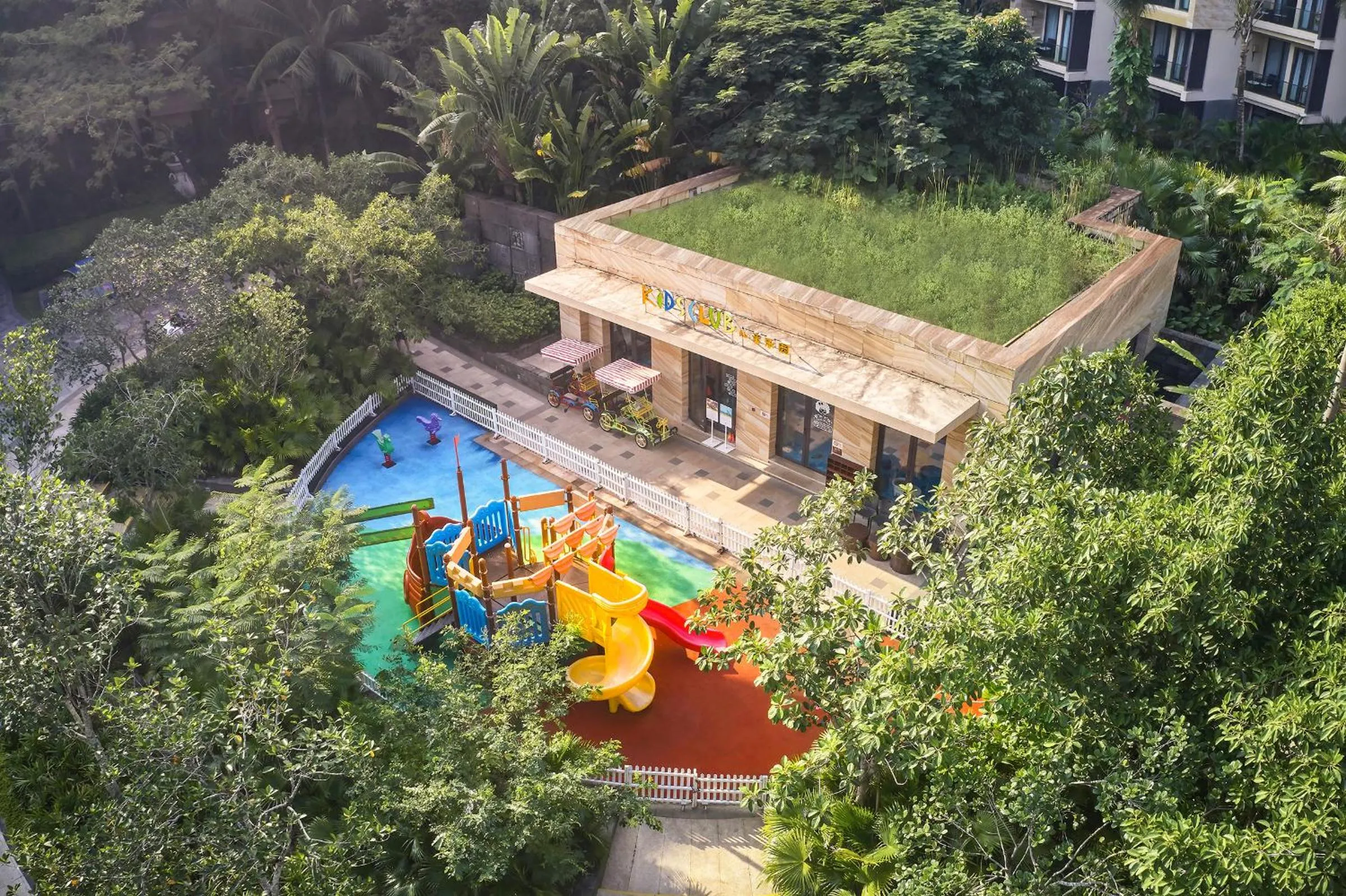 Children play ground in Wanda Realm Resort Sanya Haitang Bay