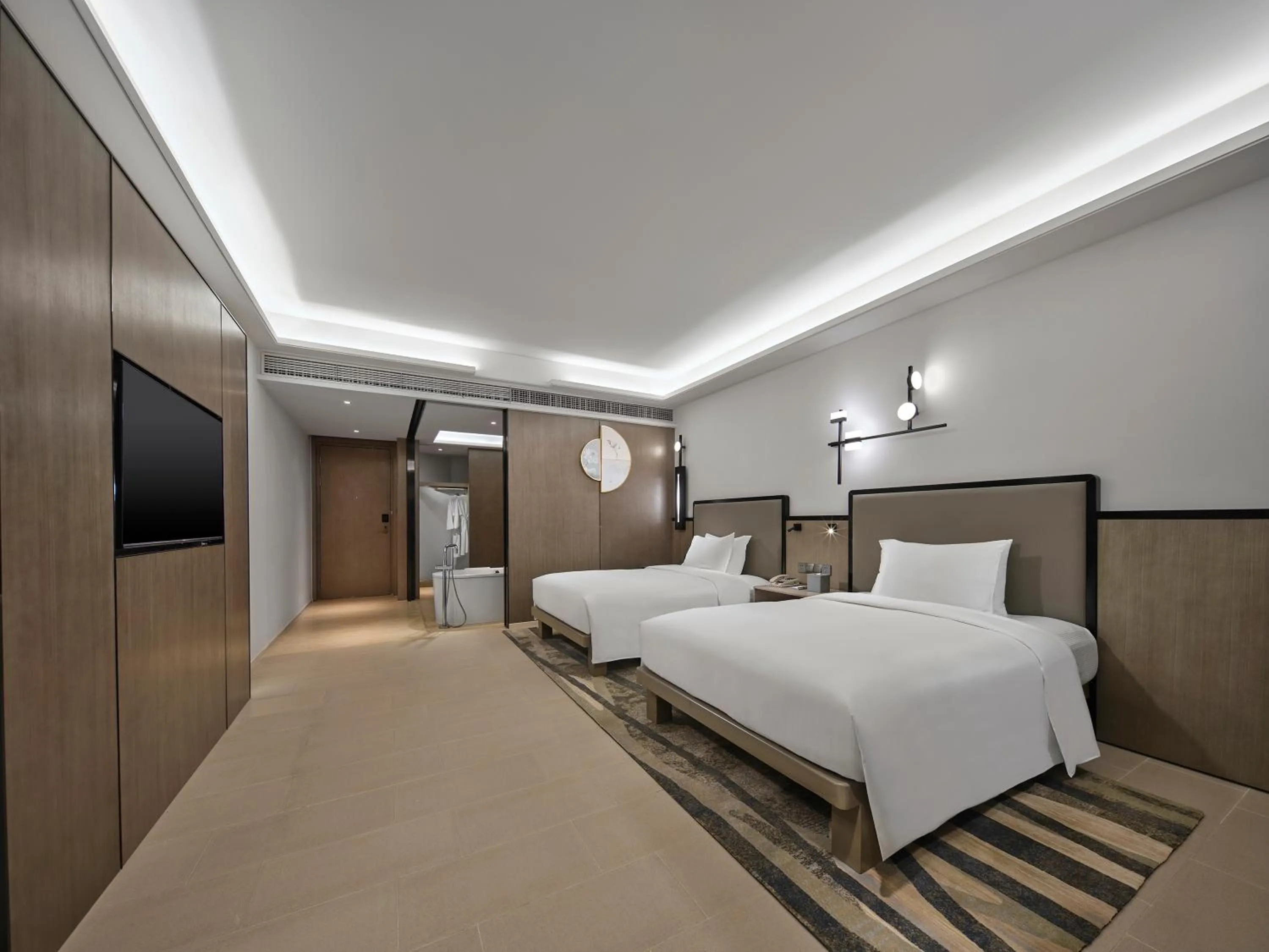 Photo of the whole room, Bed in Wanda Realm Resort Sanya Haitang Bay