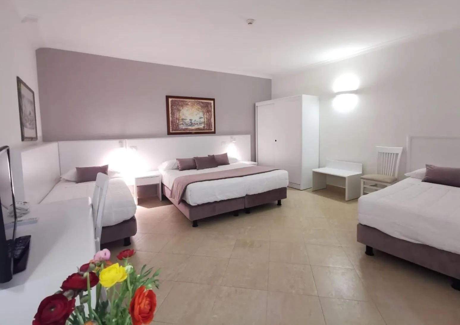 Bed in Hotel Centrale Spa & Relax