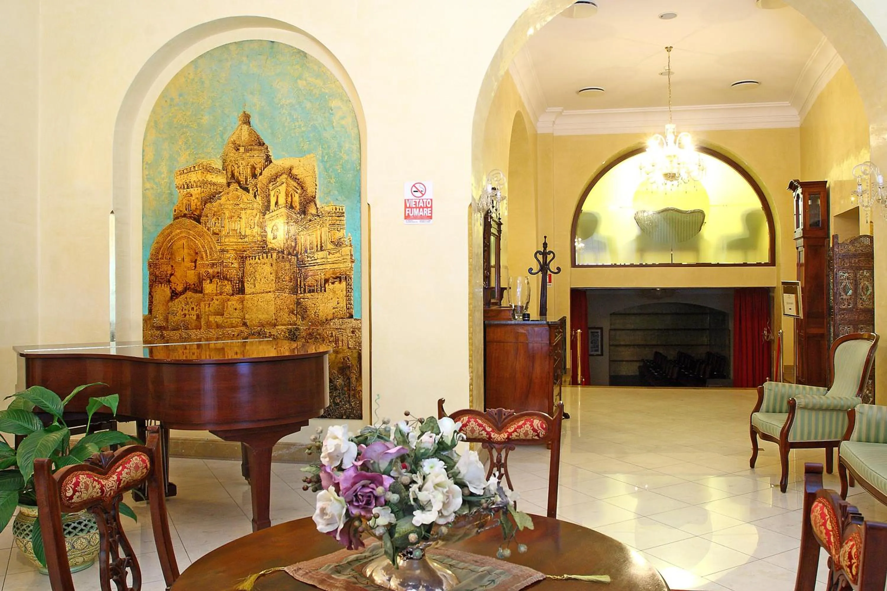 Decorative detail in Hotel Centrale Spa & Relax