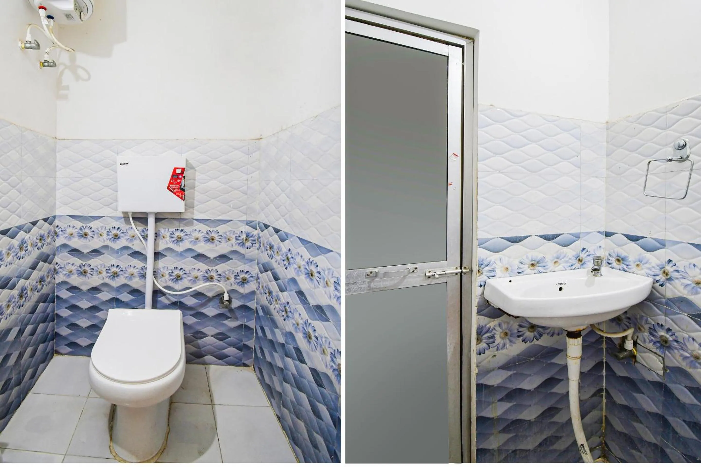 Bathroom in Hotel O Harihar Premium