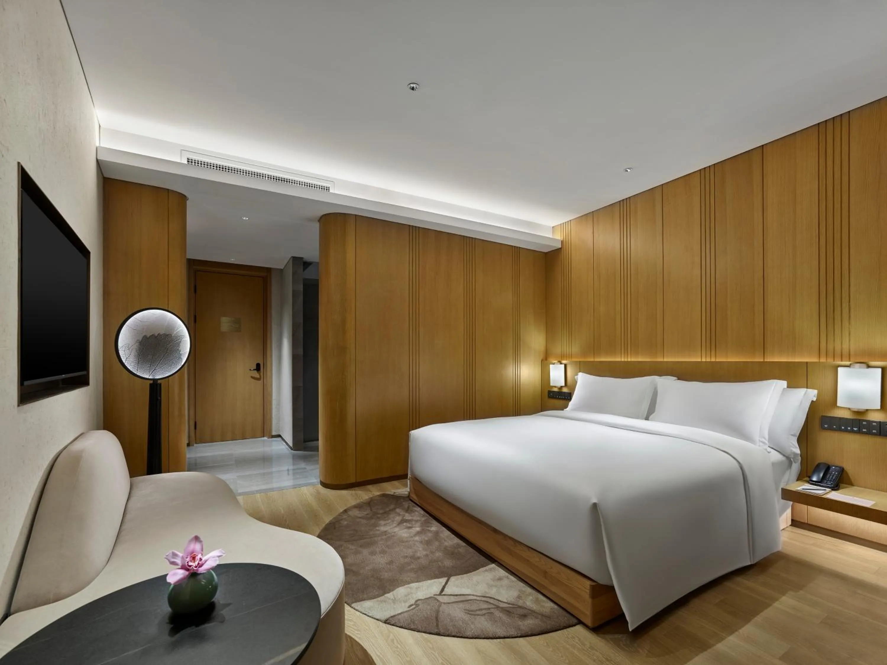 Bed in Garrya Huzhou Lucun