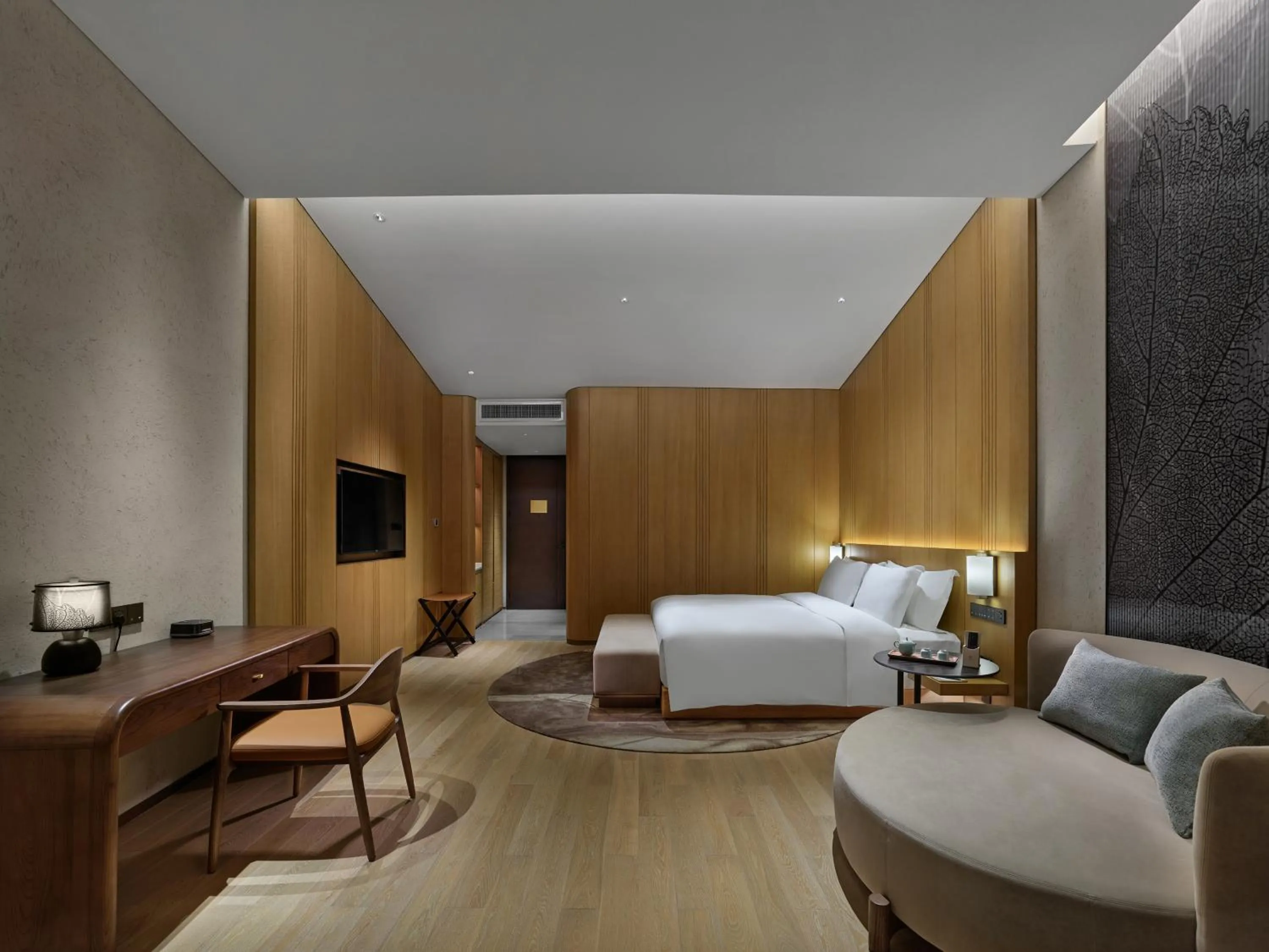 Bed in Garrya Huzhou Lucun