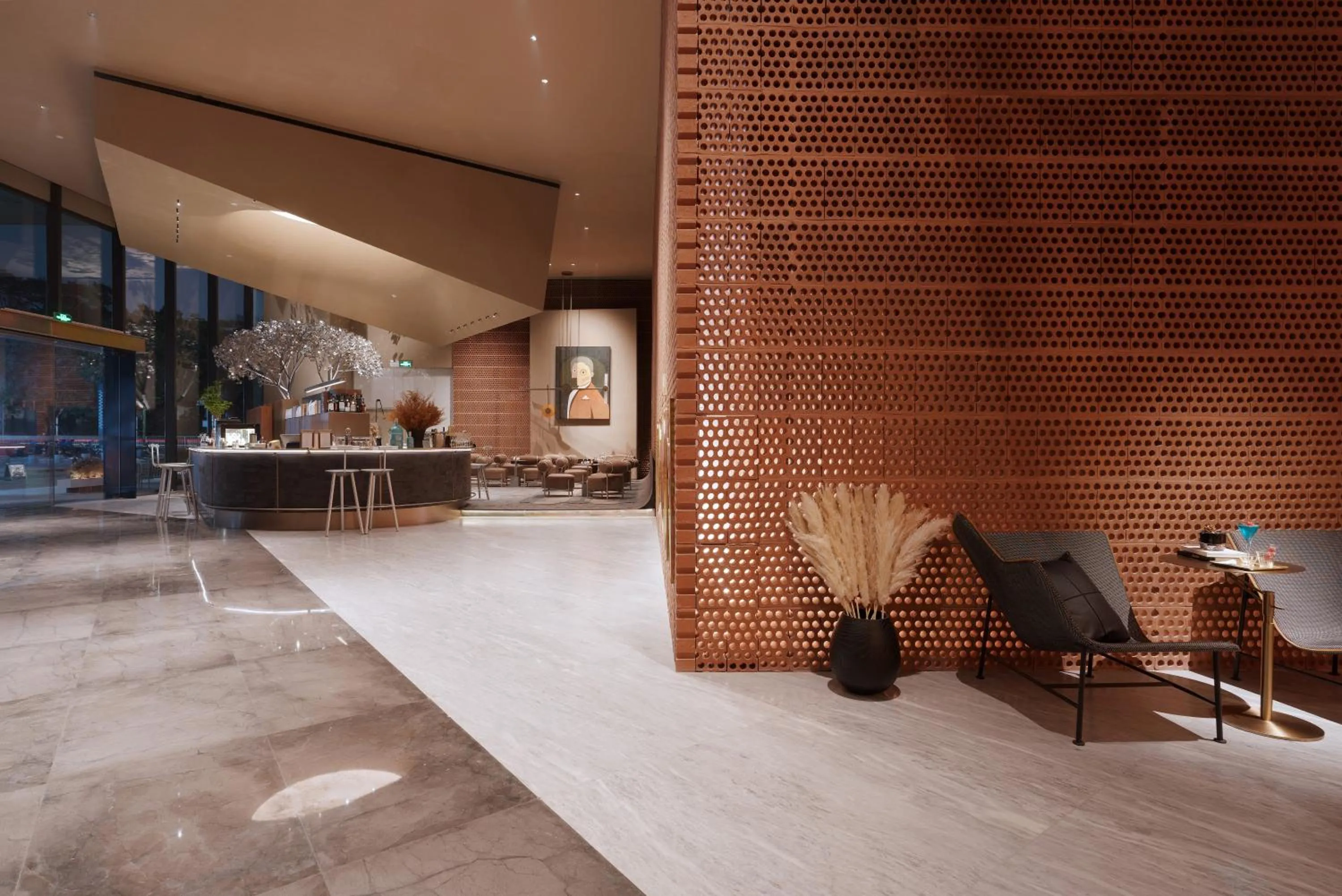 Lobby or reception in Grade Hotel Shenzhen Shekou Sea World