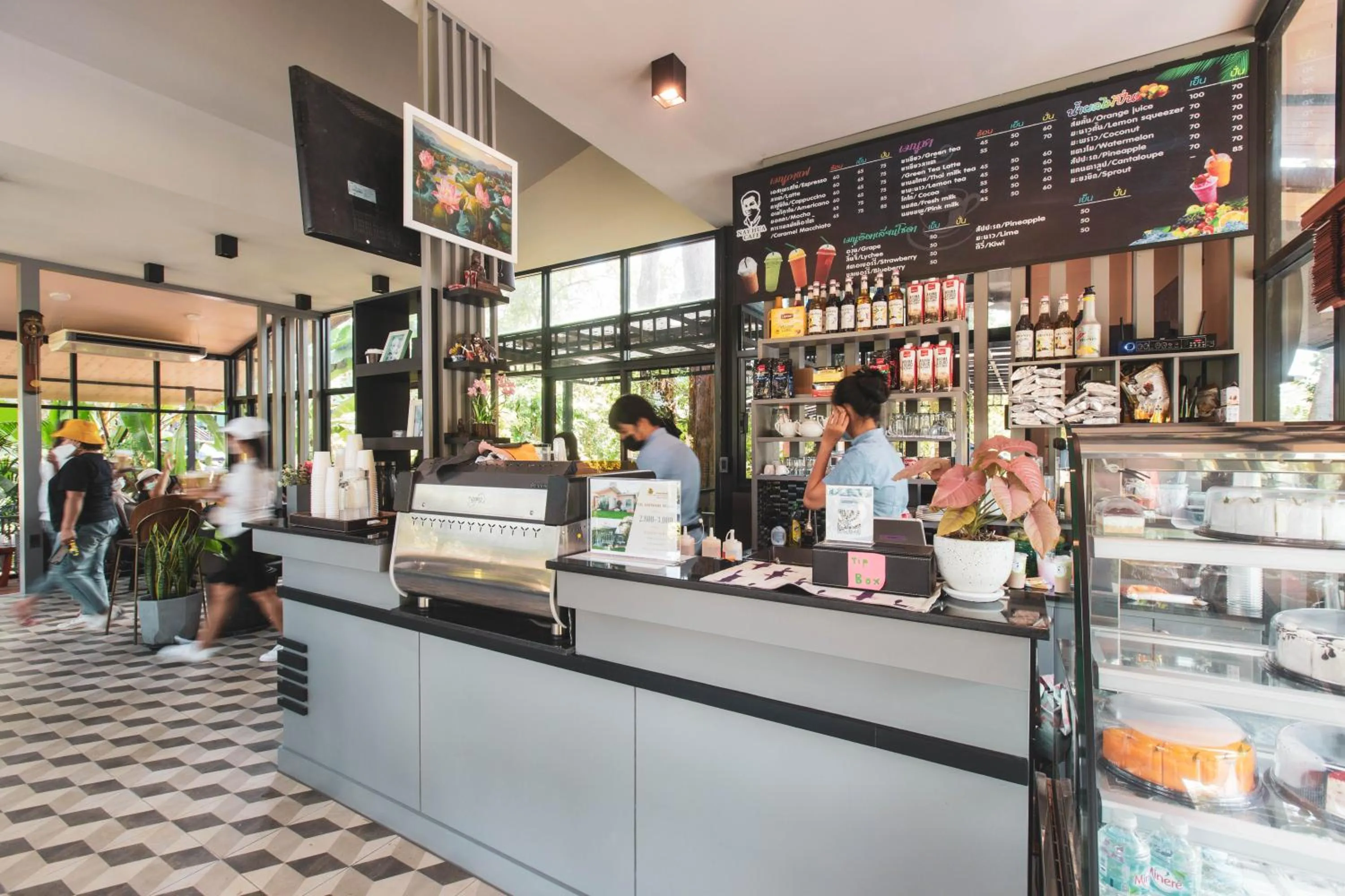 On-site shops in The Chamuang Forest