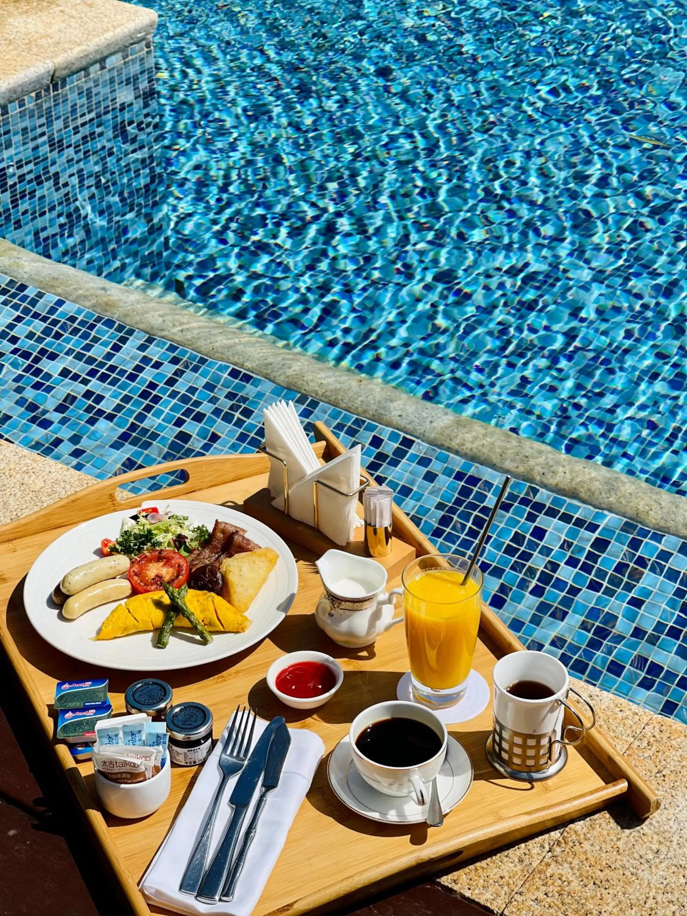 Breakfast in Wanda Reign Resort & Villas Sanya Haitang Bay