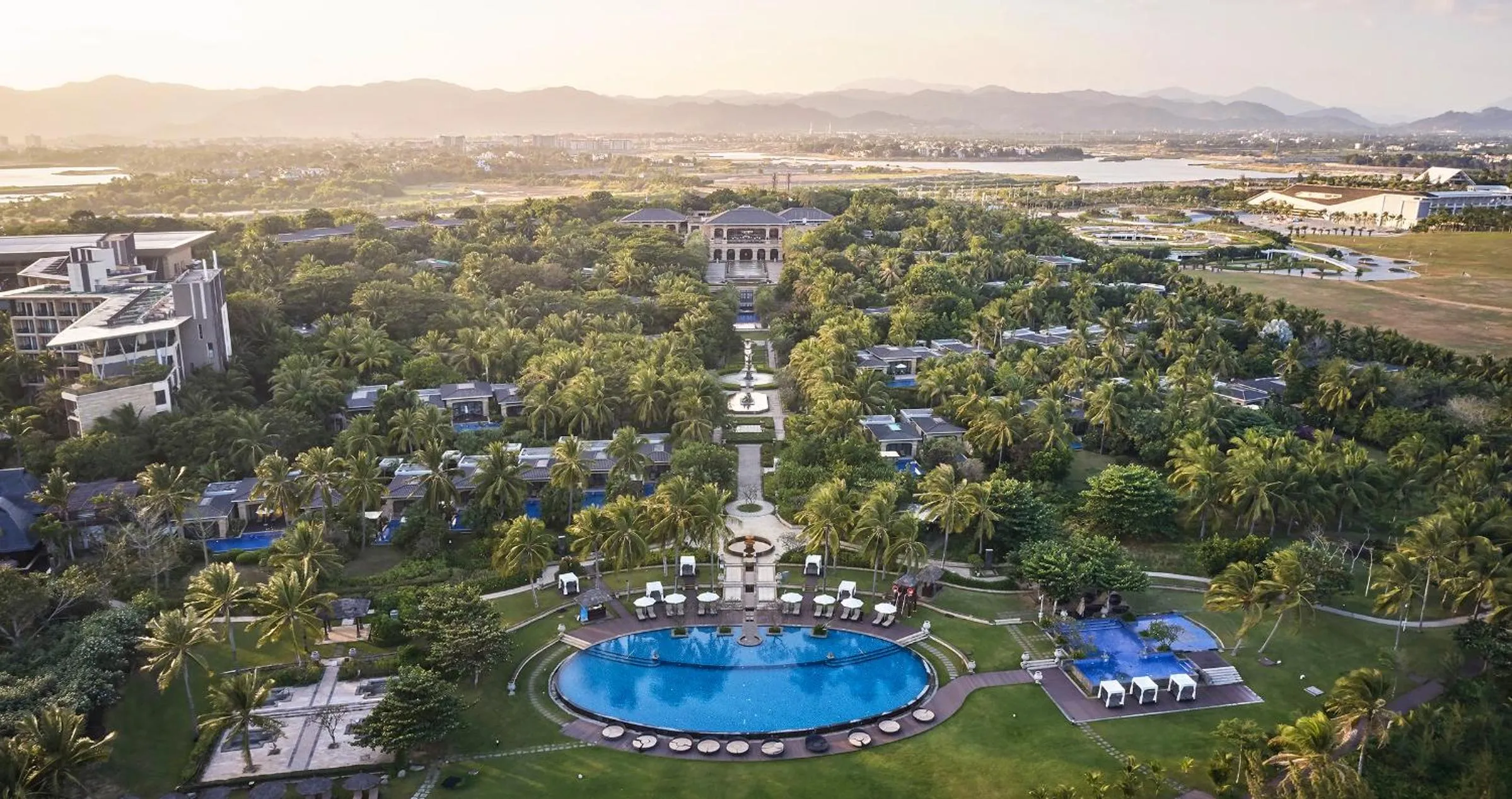 Bird's eye view in Wanda Reign Resort & Villas Sanya Haitang Bay