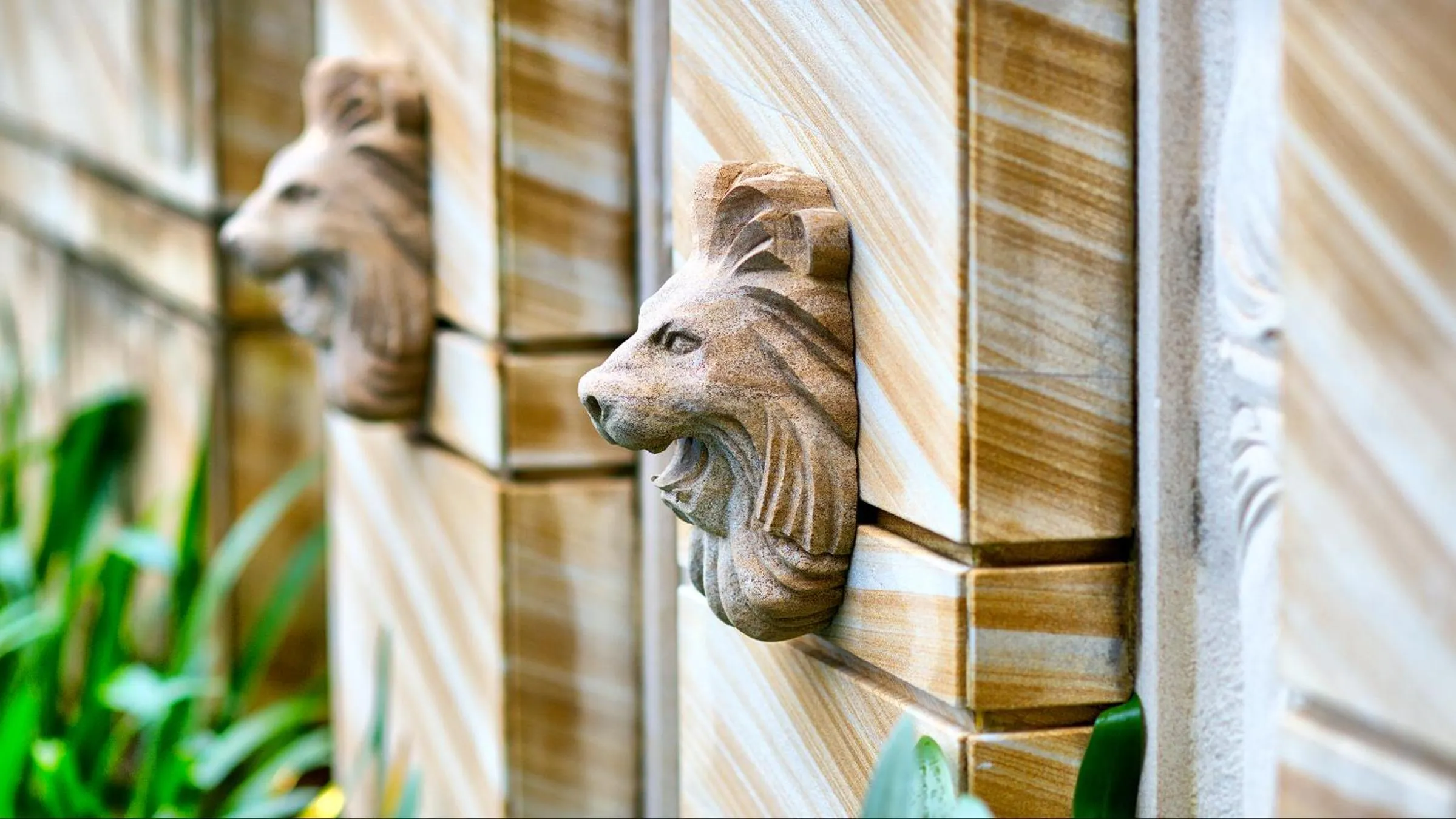 Decorative detail in Wanda Reign Resort & Villas Sanya Haitang Bay