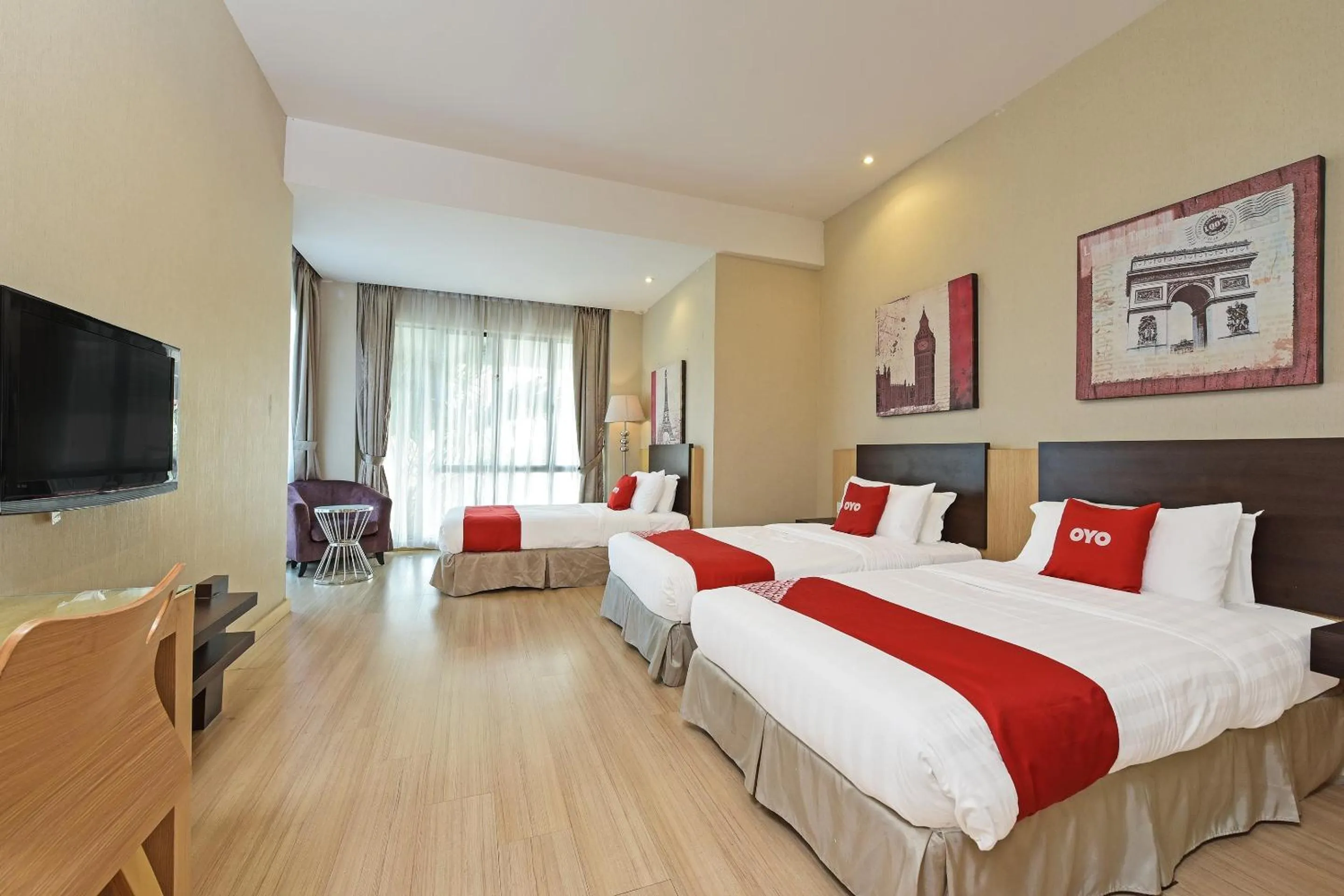 Photo of the whole room, Bed in Collection O Melaka Near Dataran Pahlawan Formerly Ideals Hotel