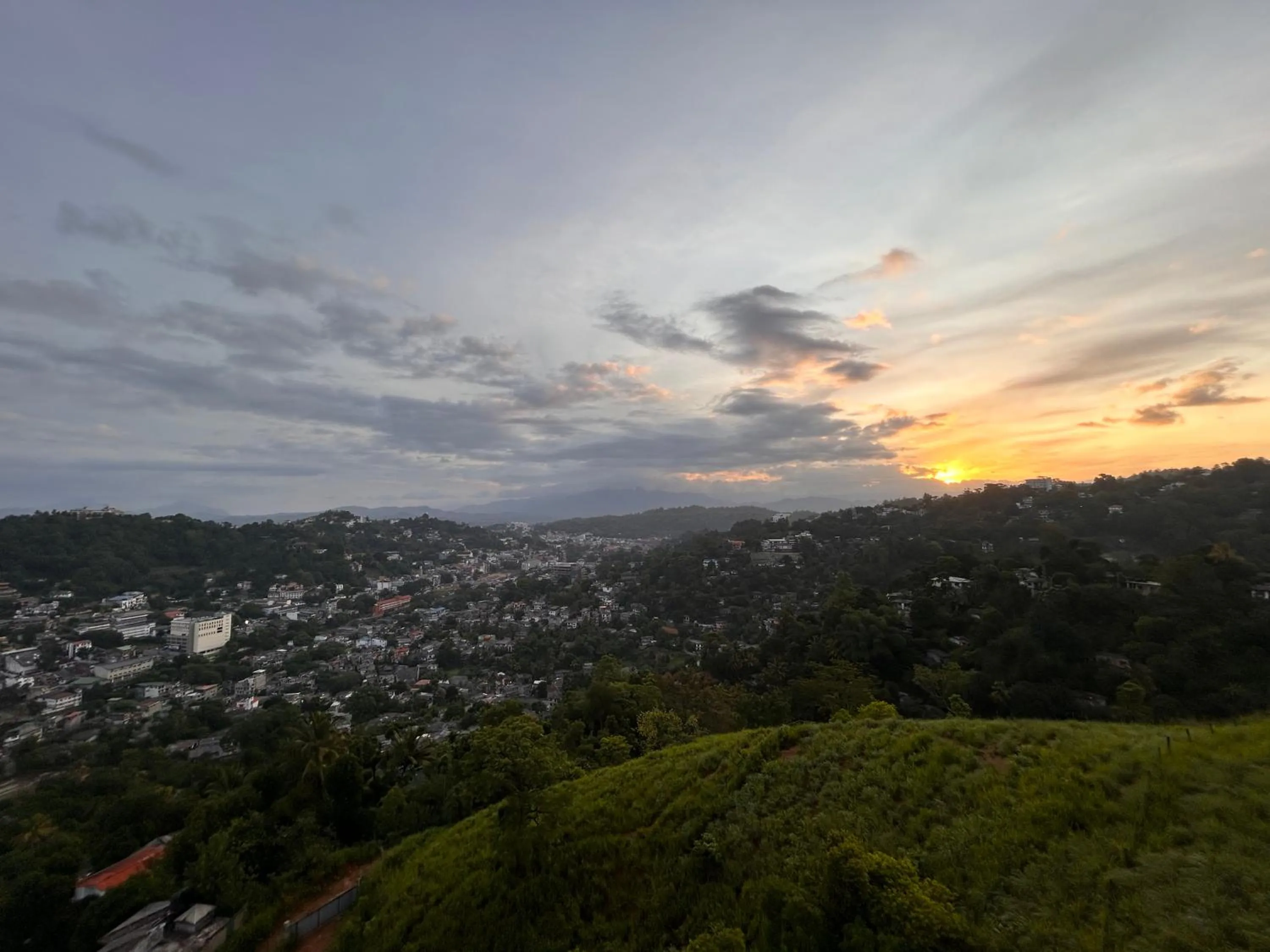Sunrise in The Summit Kandy