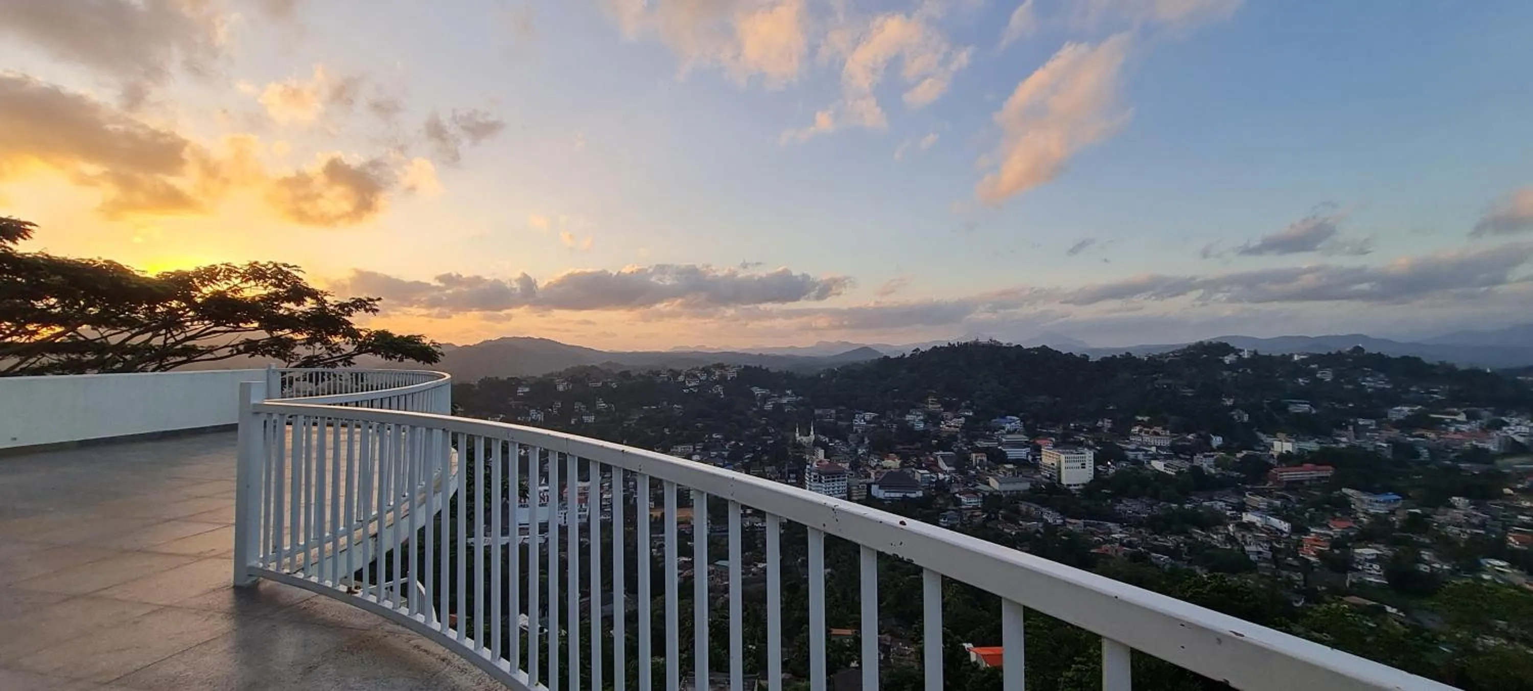 Sunset in The Summit Kandy