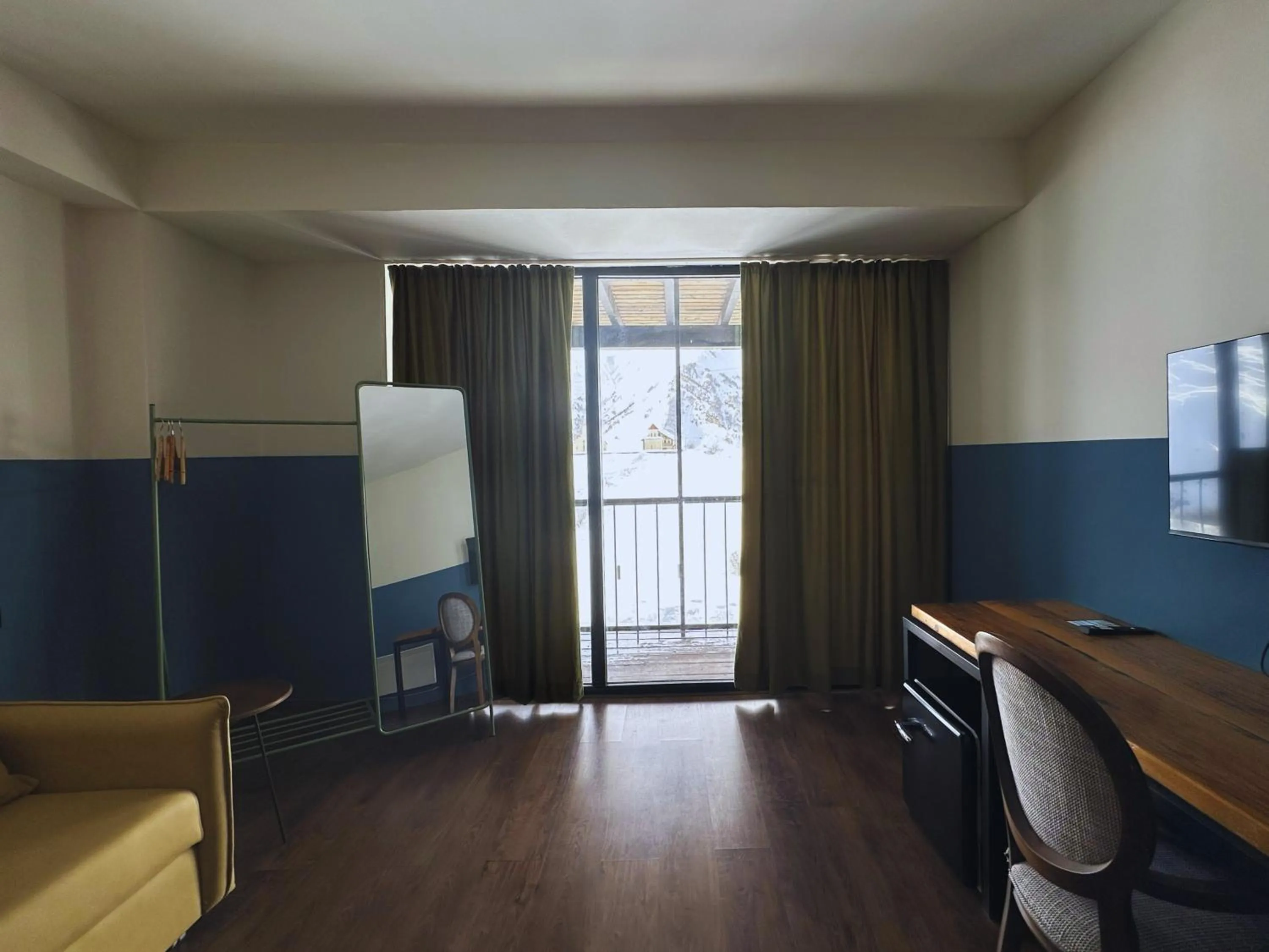 Living room in Hotel Roshe Gudauri