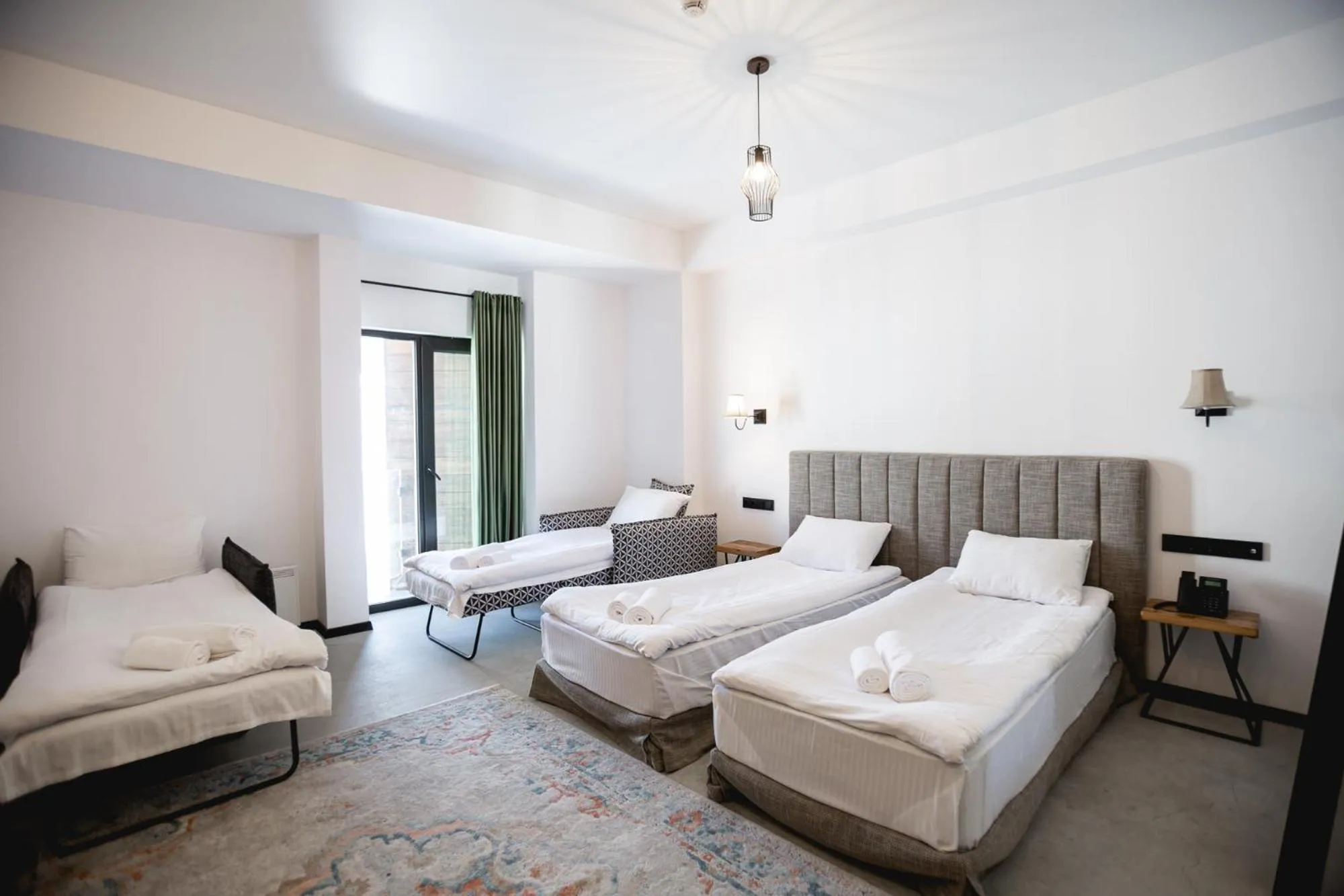 Bed in Hotel Roshe Gudauri