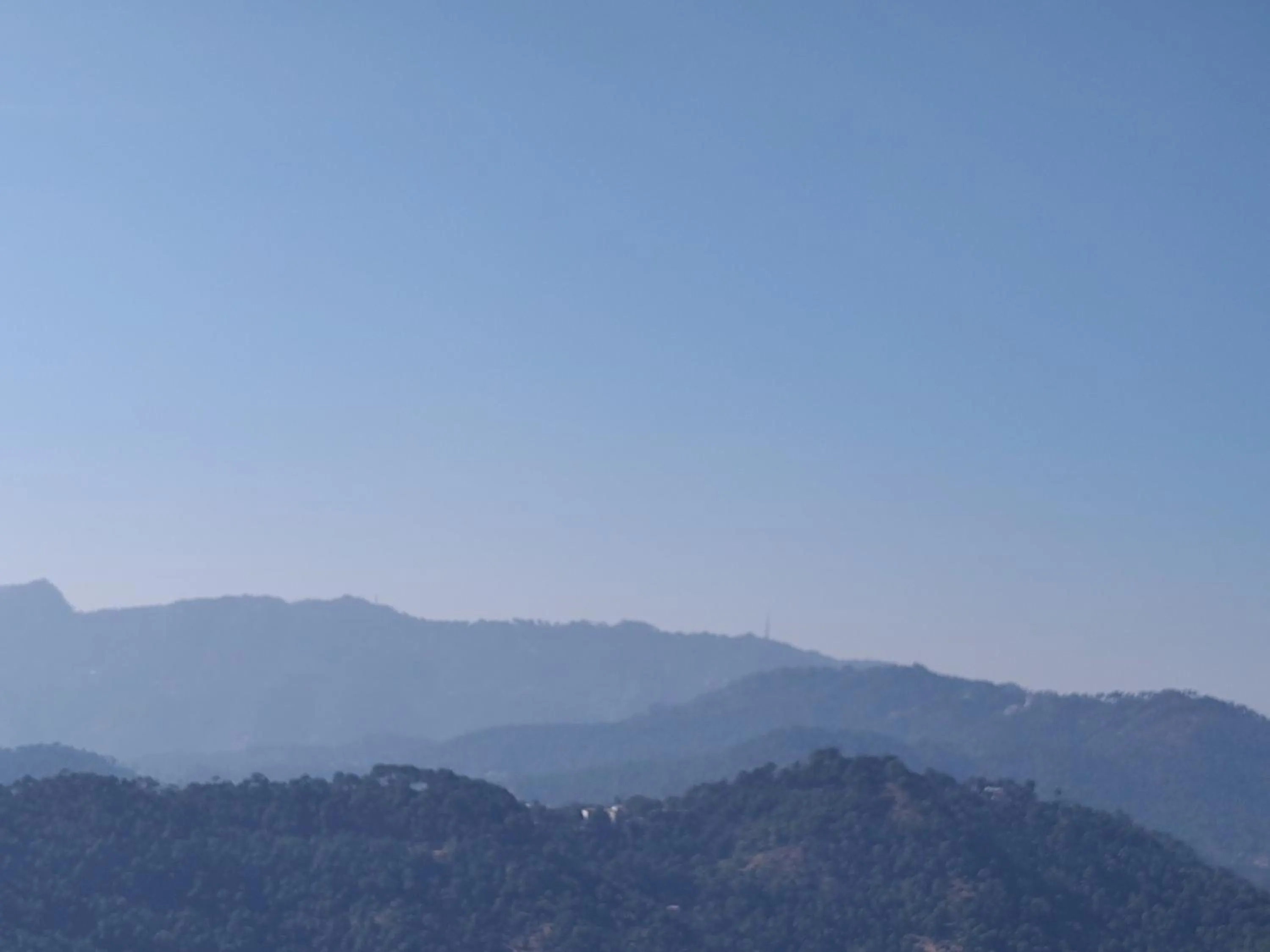 Natural landscape in Hotel Le Halcyon Kasauli