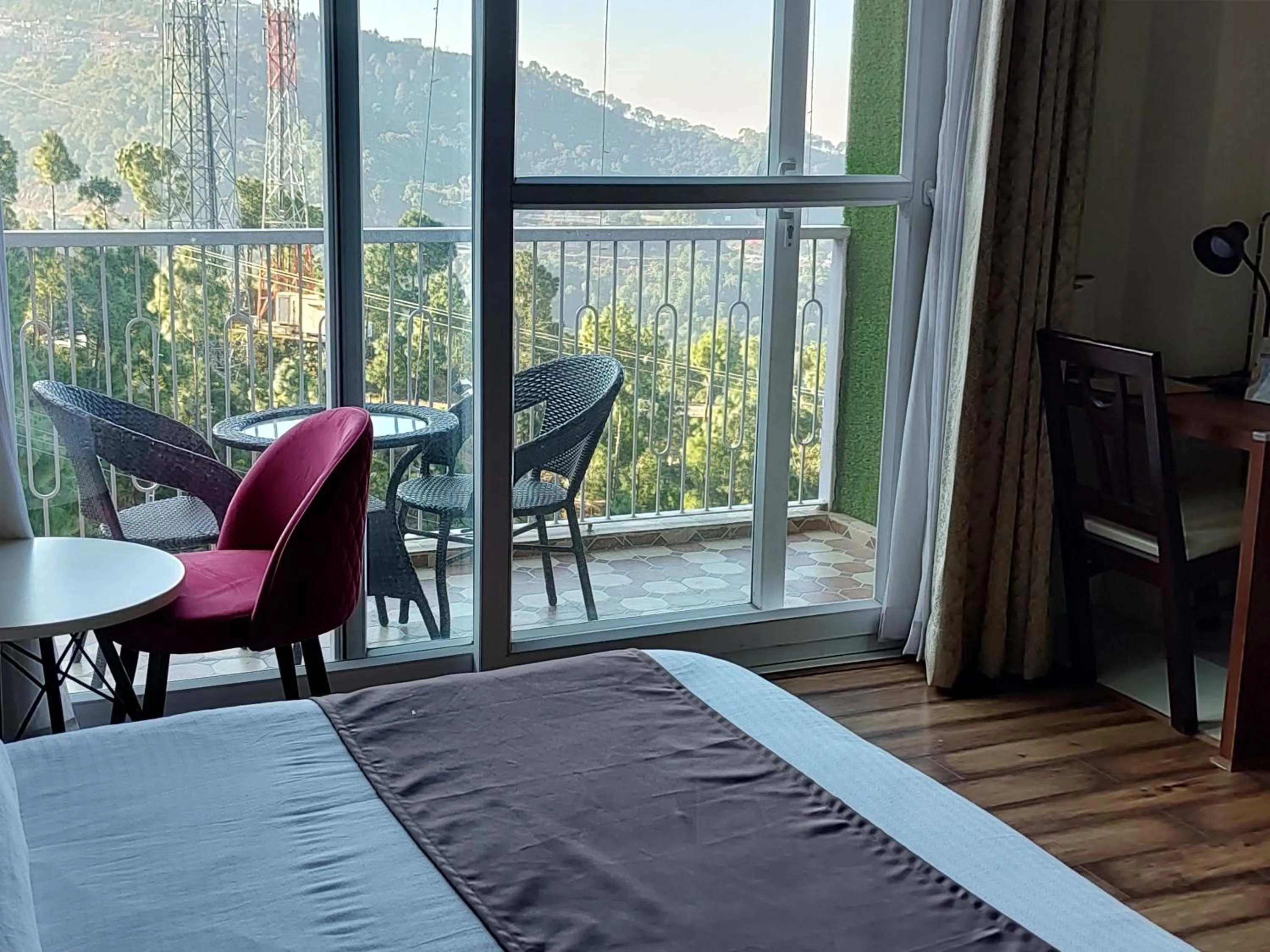 Mountain view in Hotel Le Halcyon Kasauli