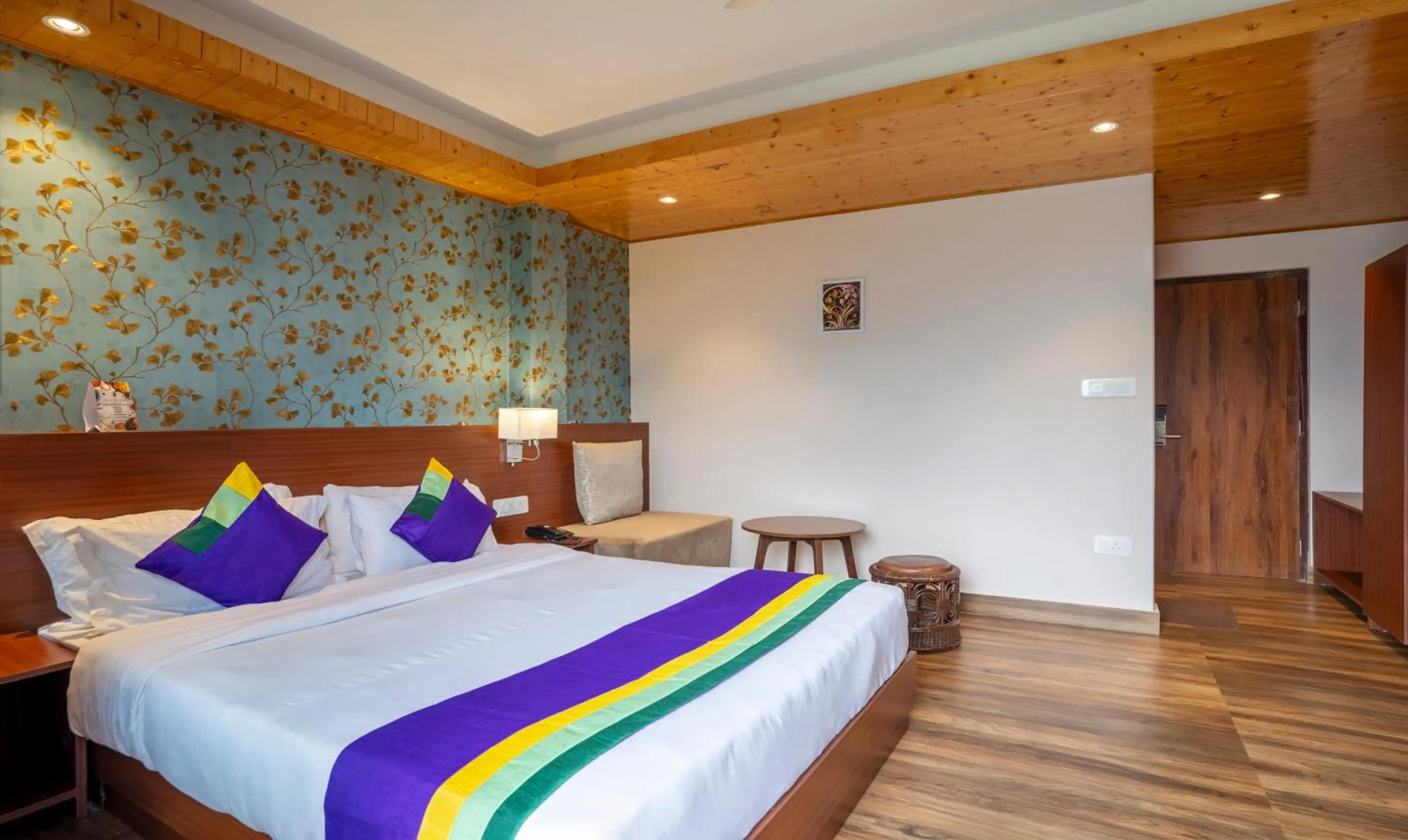 Bed in Tempo Heritage Resort & Spa