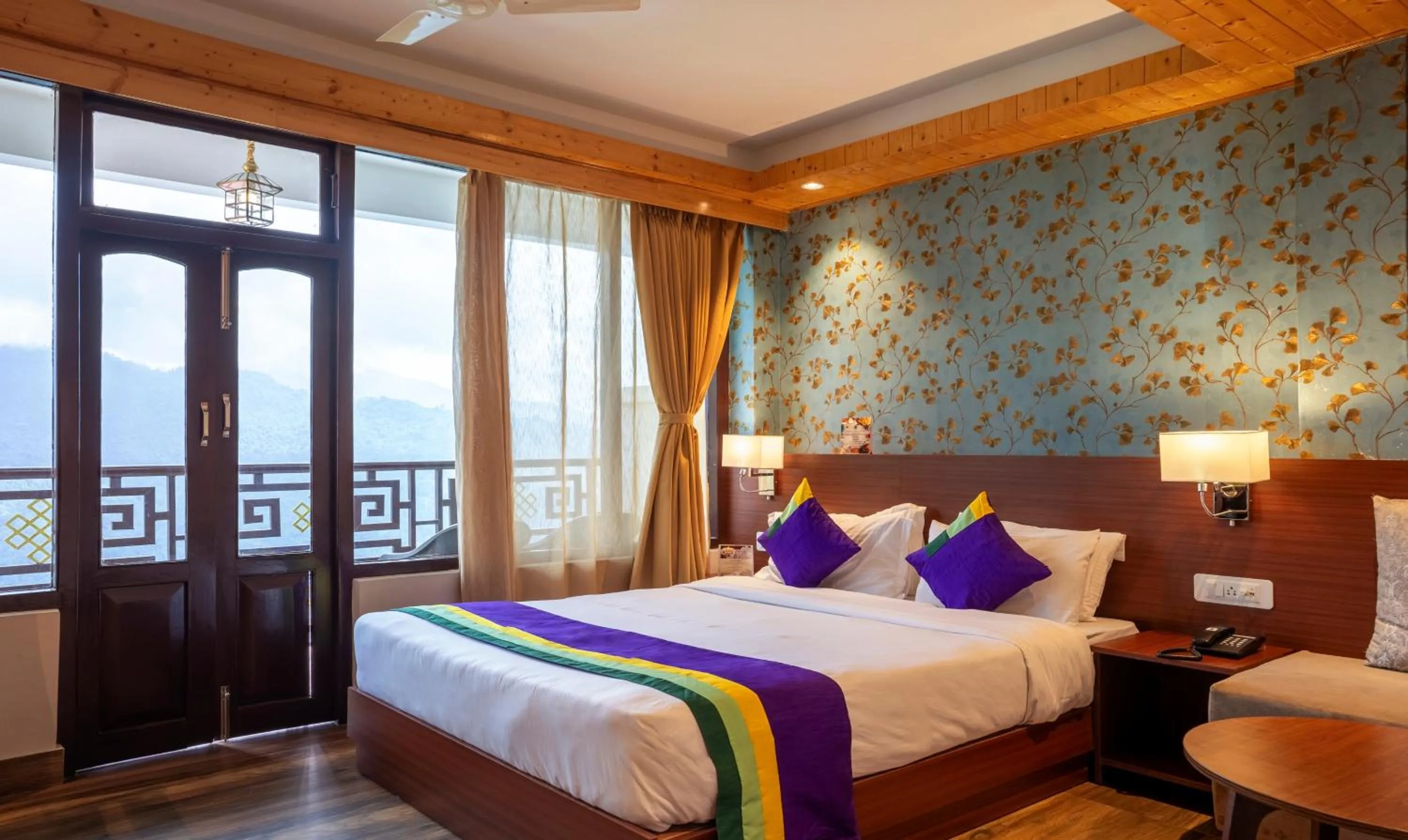 Bed in Tempo Heritage Resort & Spa