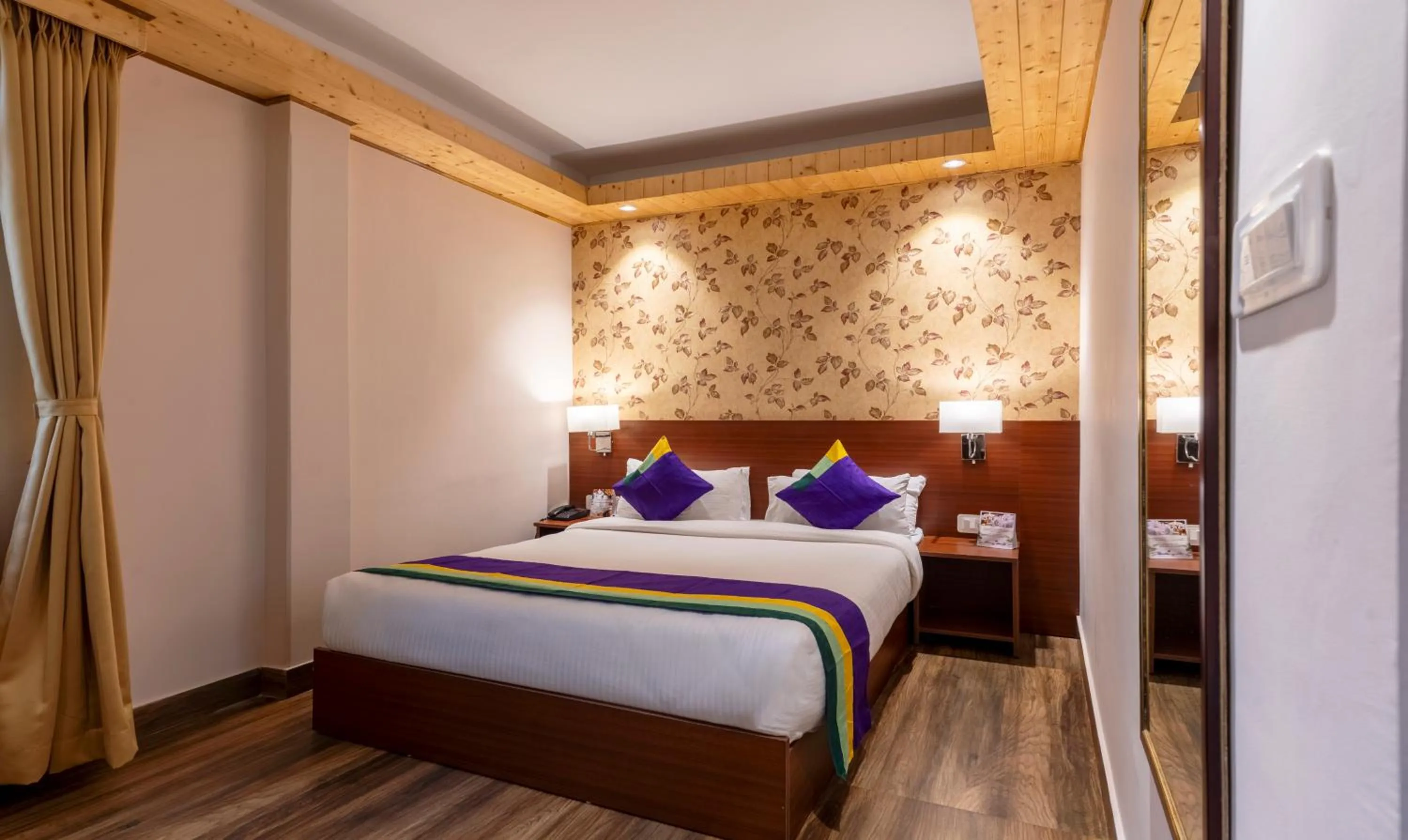 Bed in Tempo Heritage Resort & Spa