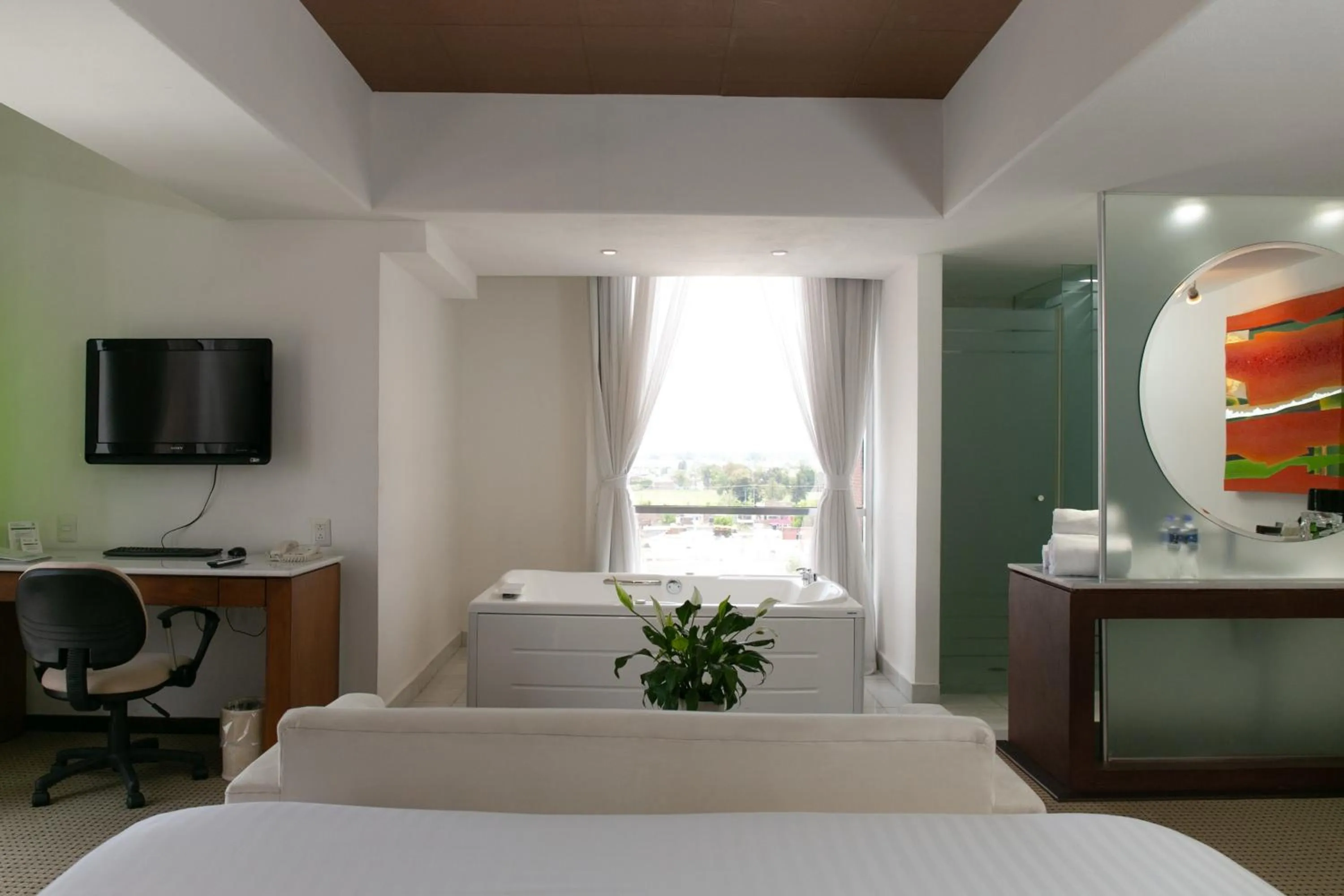 Photo of the whole room, Bed in Bel Air Business Salamanca, Trademark by Wyndham