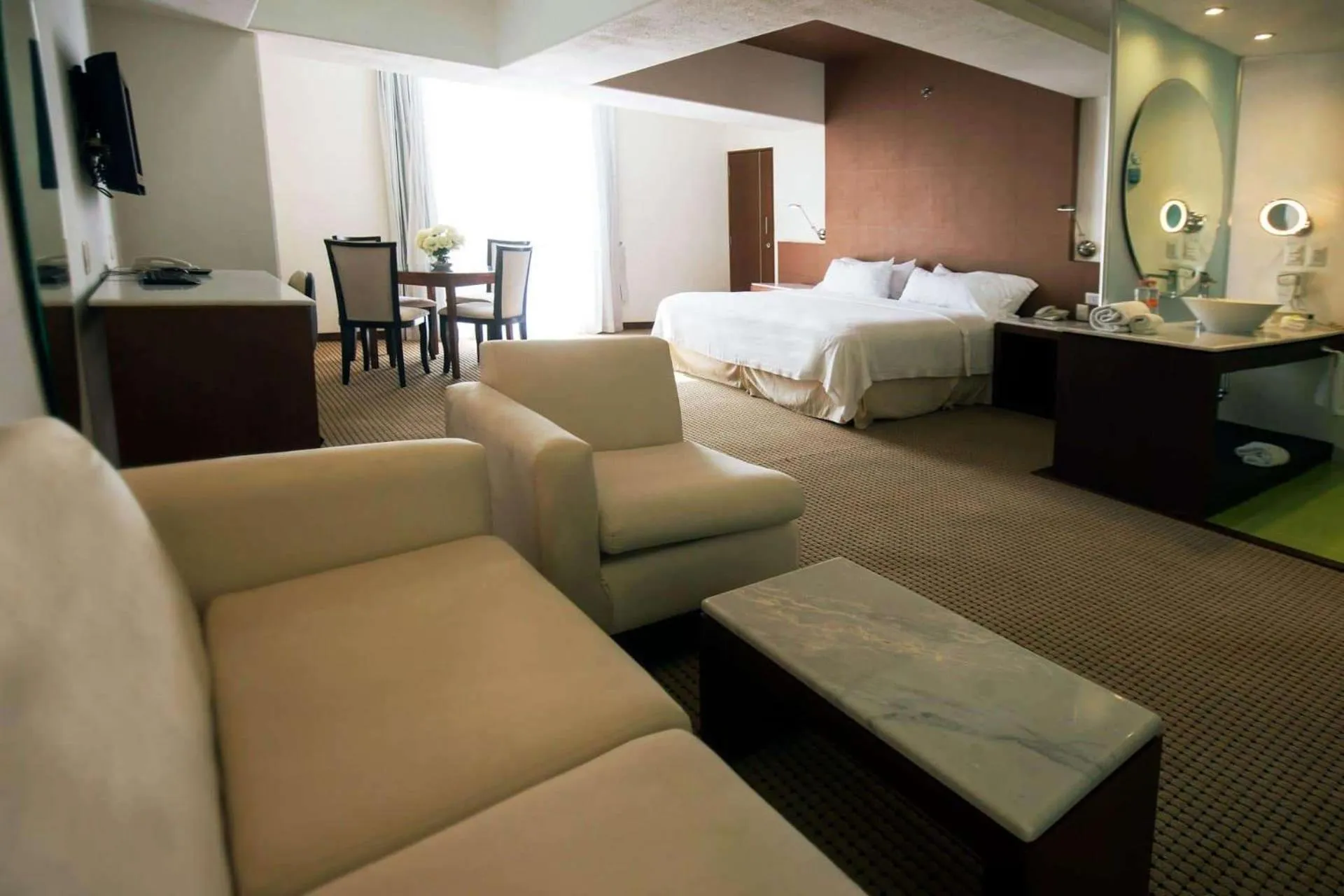 Photo of the whole room, Bed in Bel Air Business Salamanca, Trademark by Wyndham