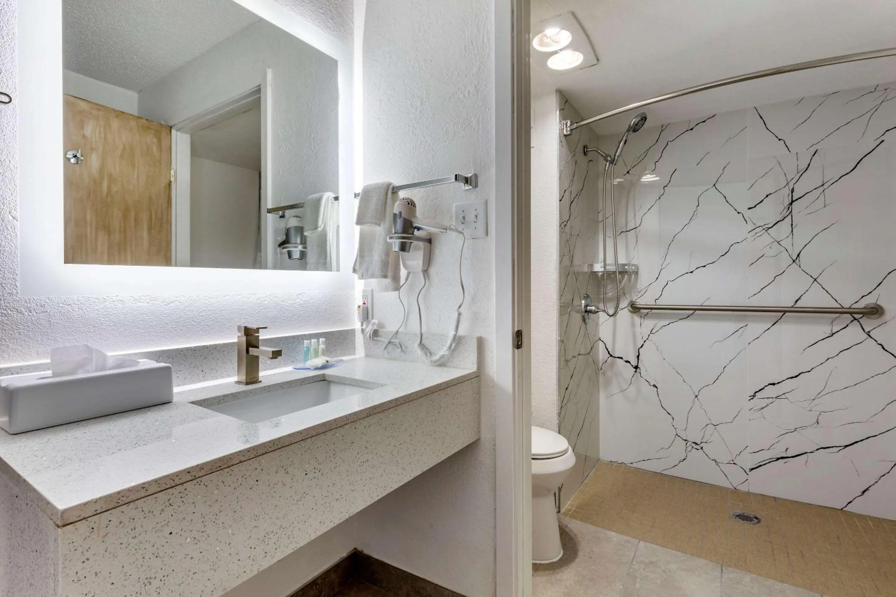 Bathroom in Quality Inn & Suites Sulphur Springs