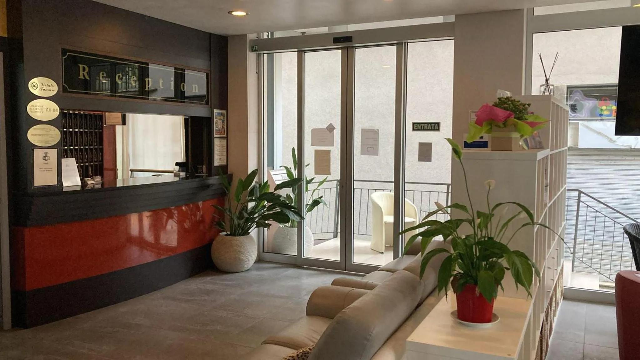 Lobby or reception in Hotel Panorama