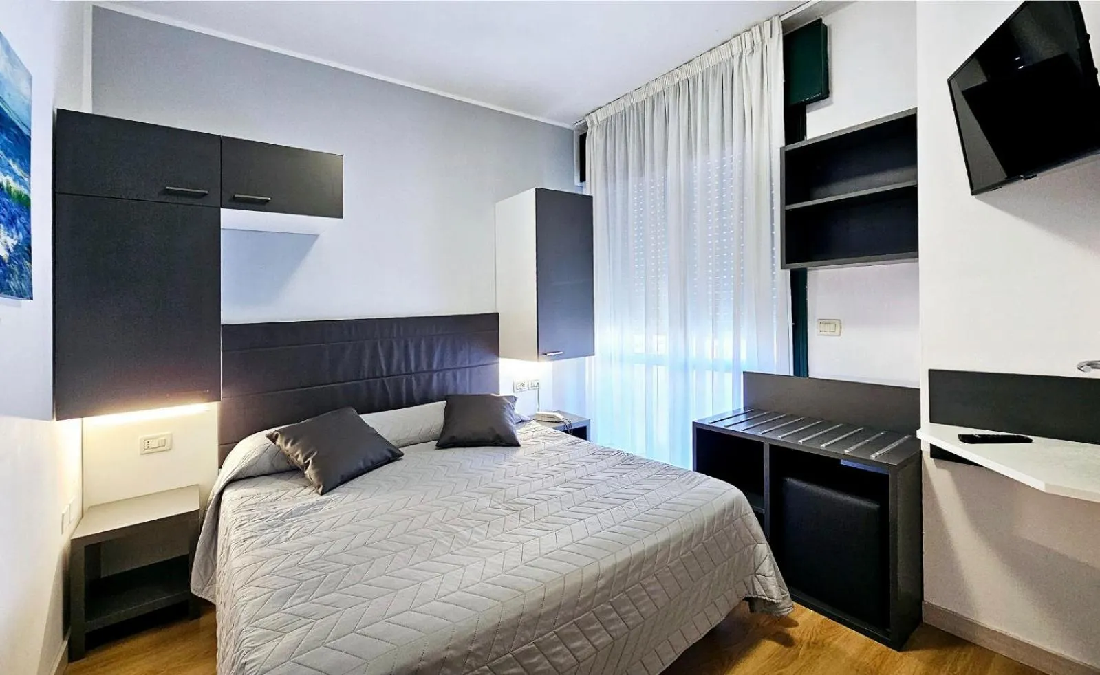 Bedroom, Bed in Hotel Panorama