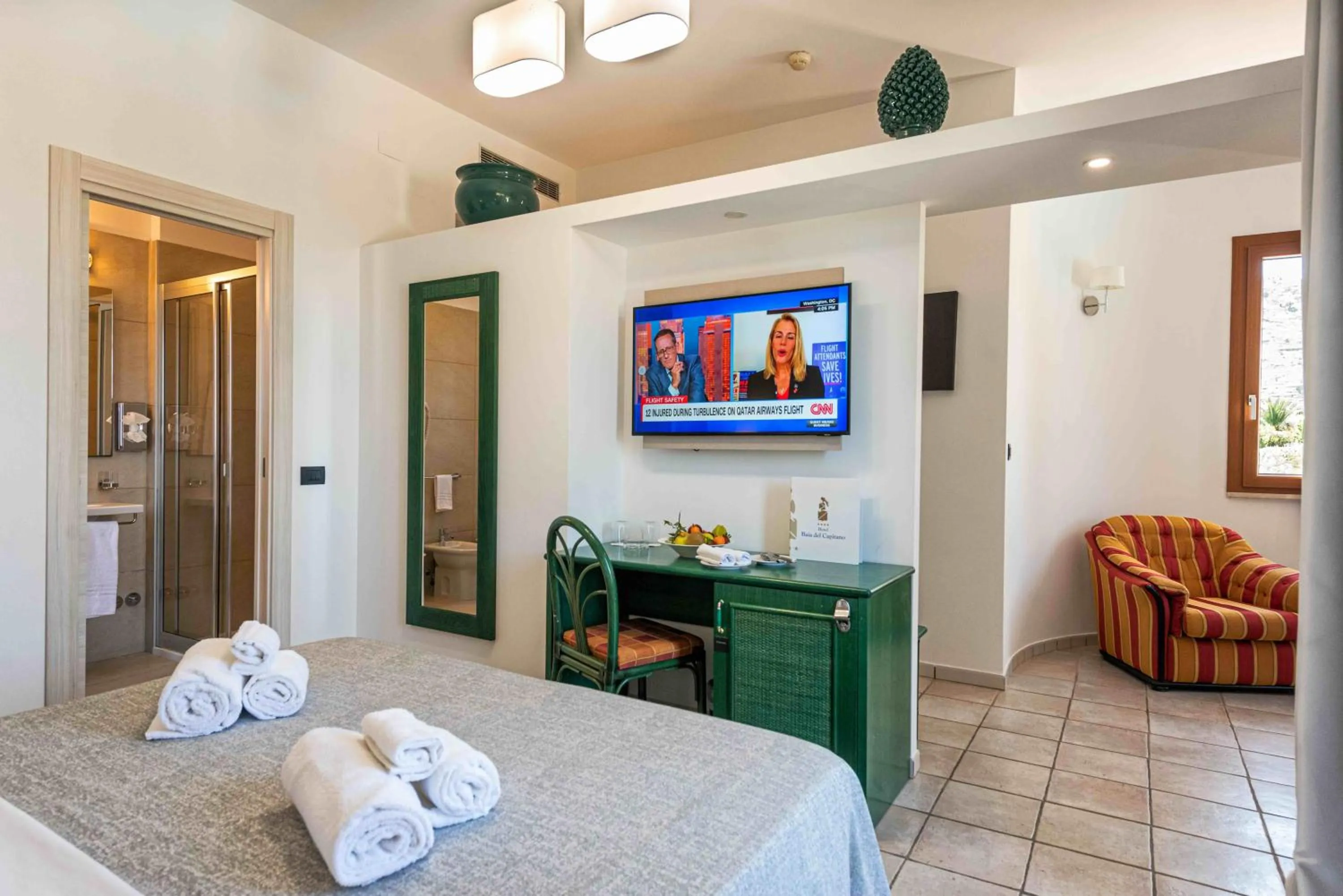 Photo of the whole room, Bed in Hotel Baia Del Capitano